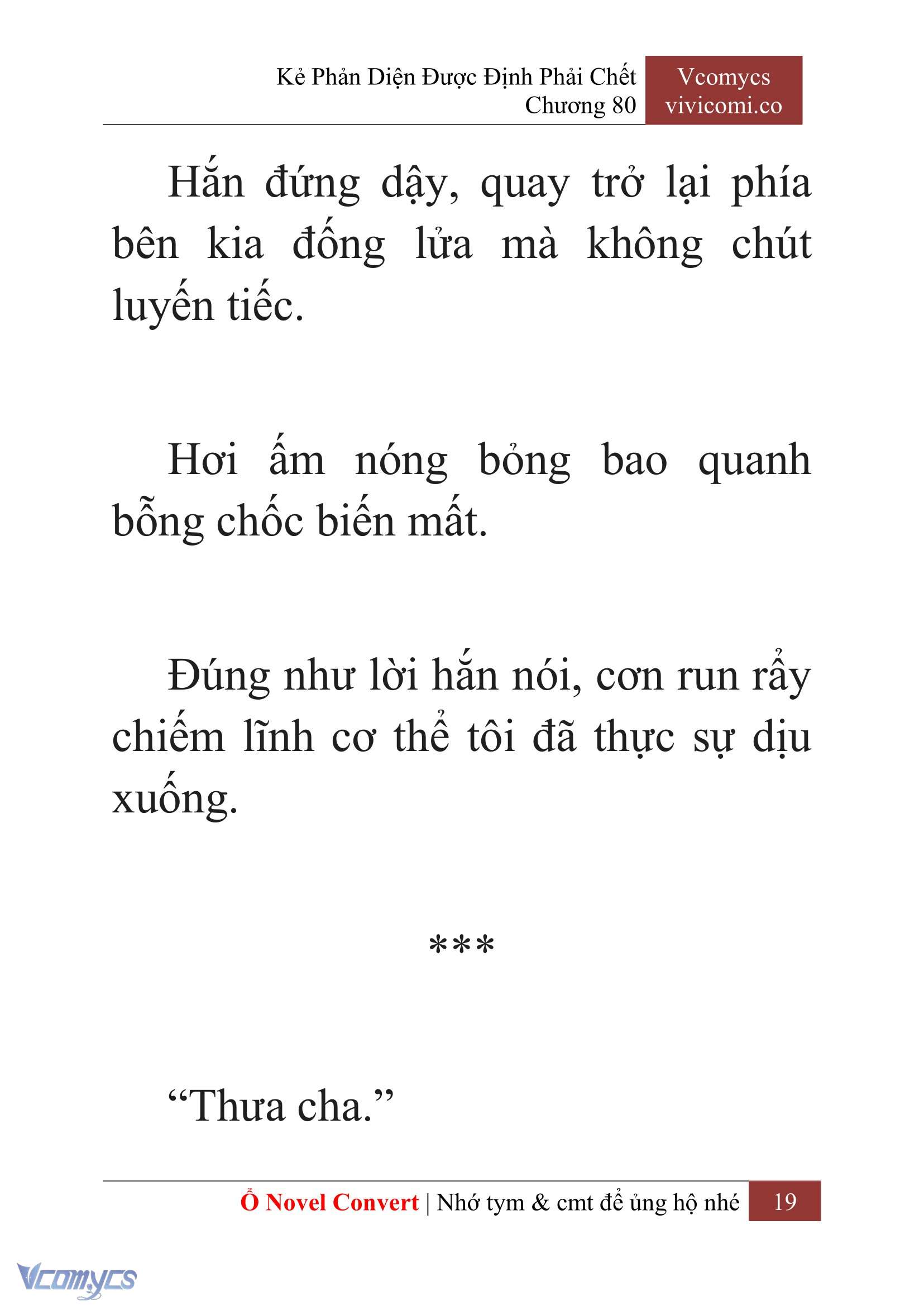 [Novel] Kẻ Phản Diện Được Định Phải Chết Chap 80 - Trang 2