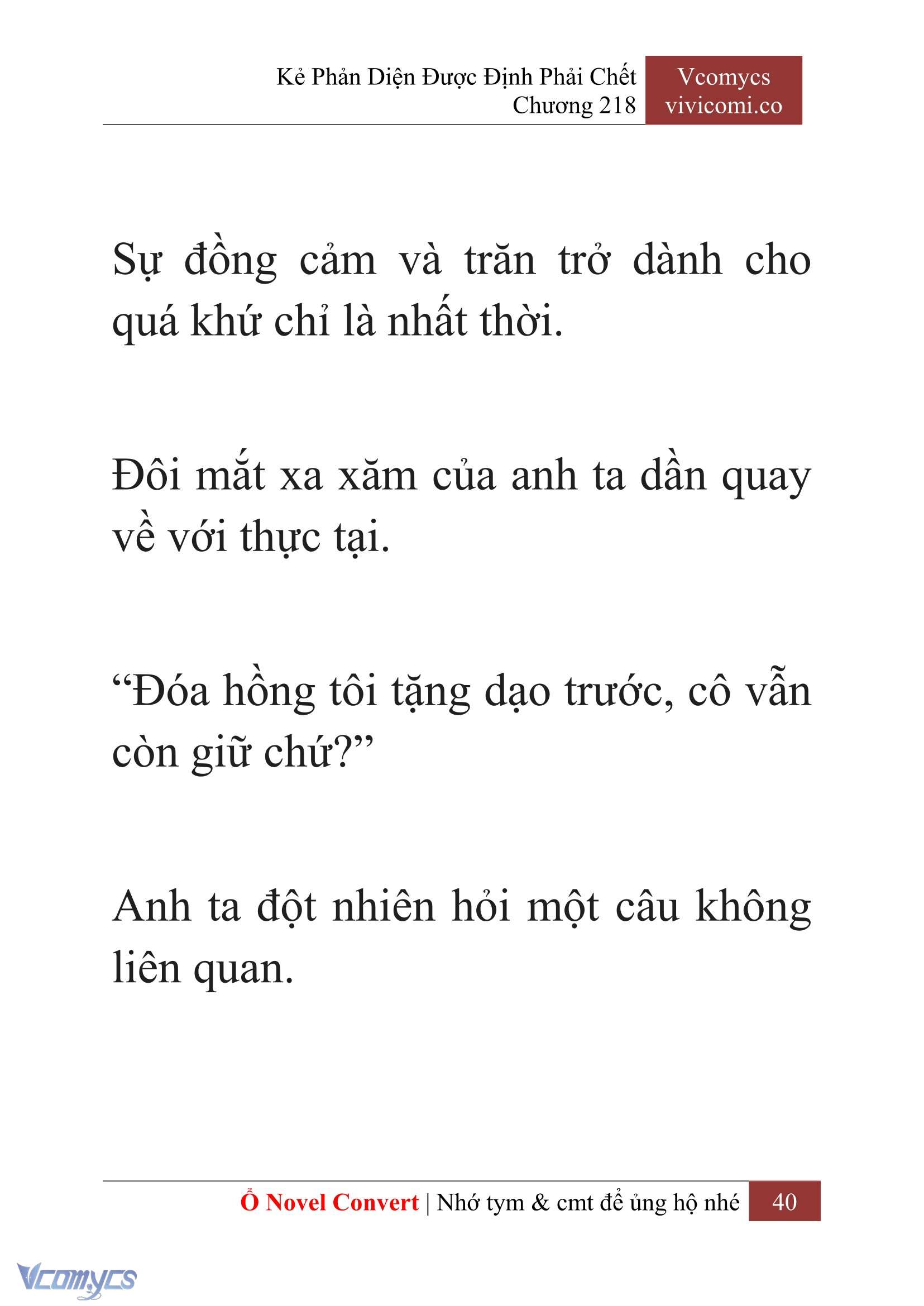 [Novel] Kẻ Phản Diện Được Định Phải Chết Chap 218 - Next Chap 219