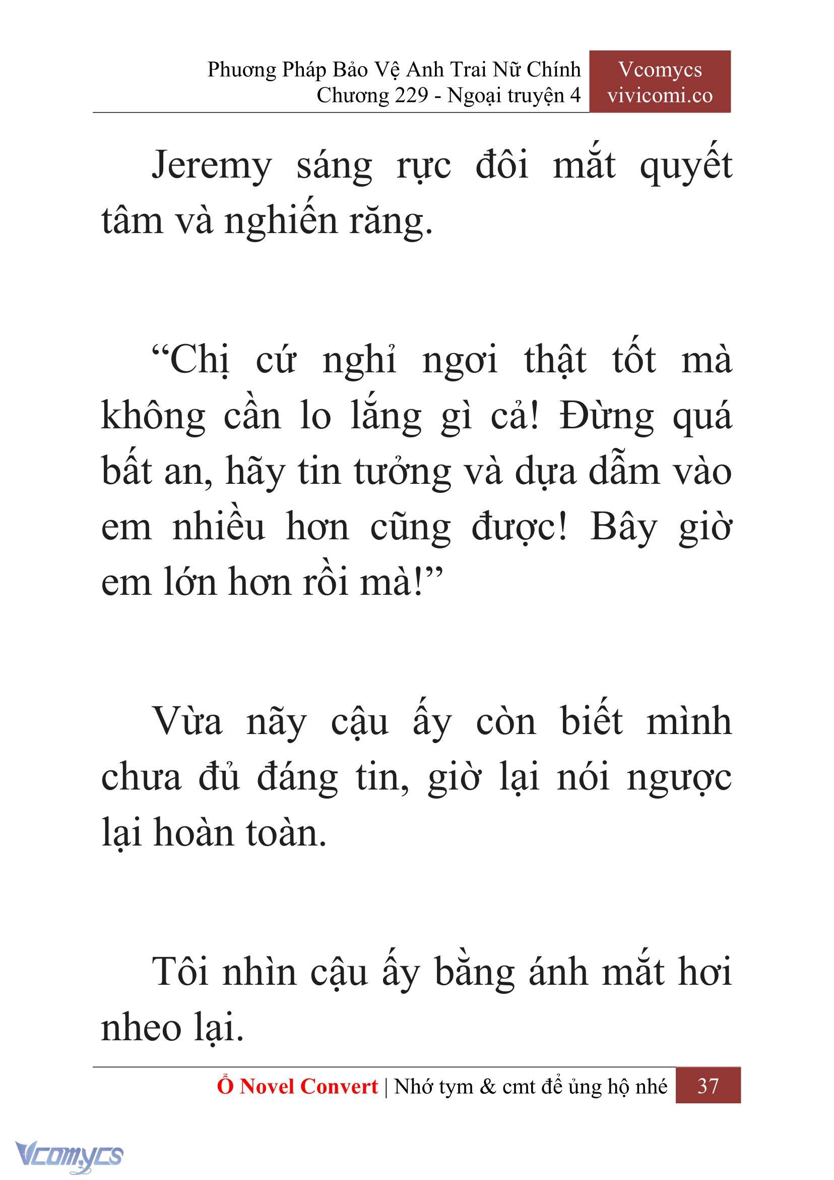 [Novel] Phương Pháp Bảo Vệ Anh Trai Nữ Chính Chap 229 - Trang 2