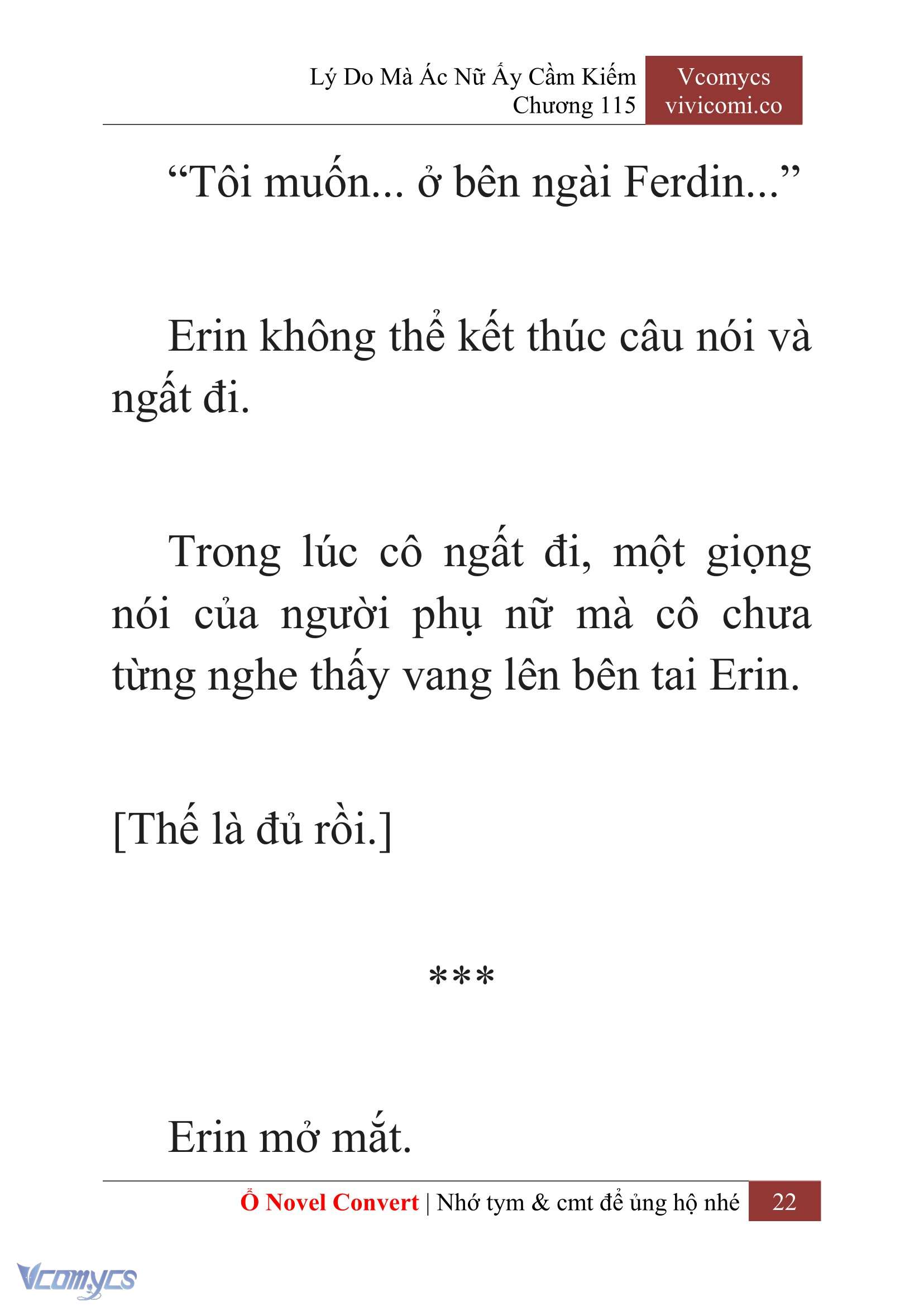 [Novel] Lý Do Mà Ác Nữ Ấy Cầm Kiếm Chap 115 - Trang 2