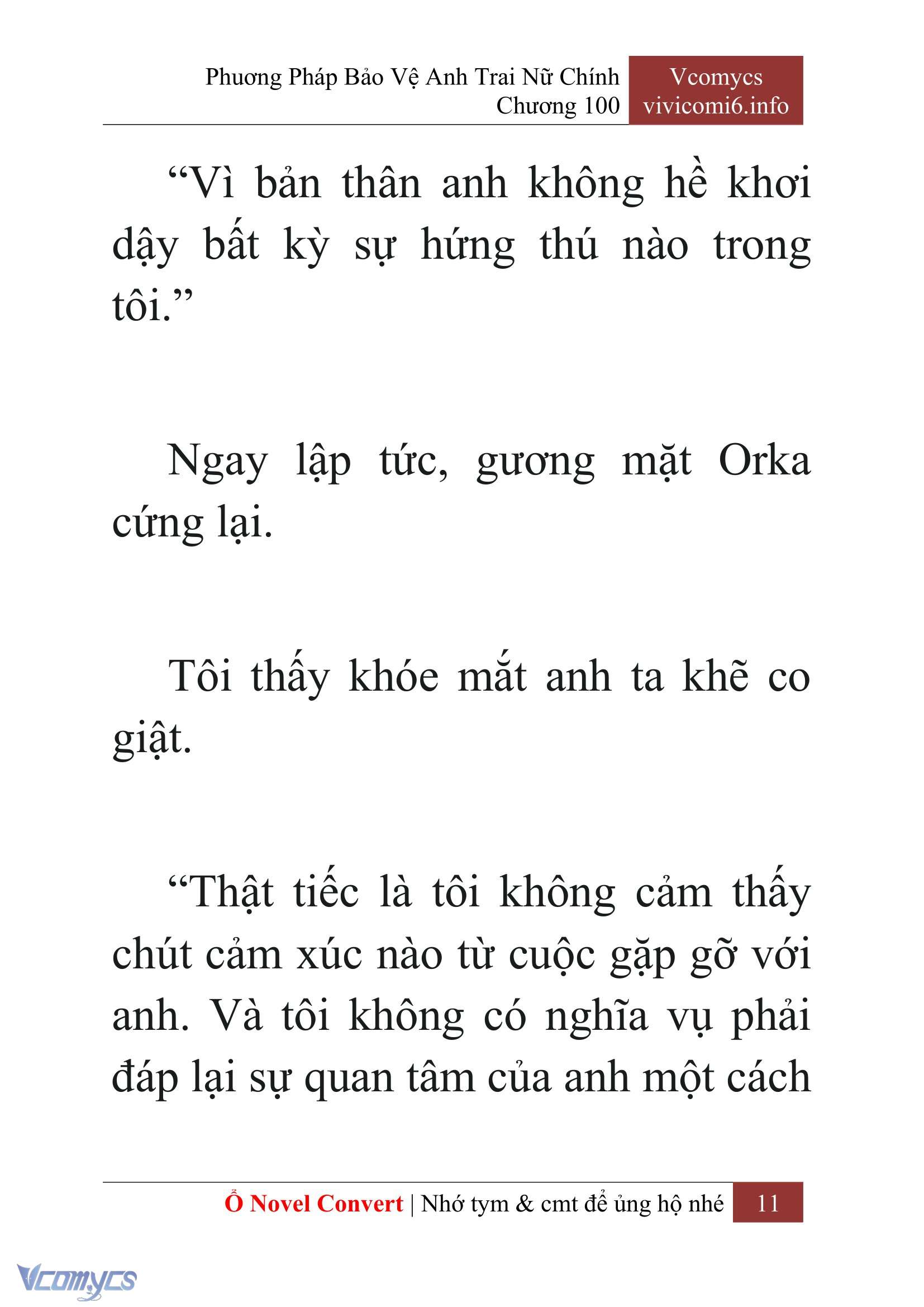 [Novel] Phương Pháp Bảo Vệ Anh Trai Nữ Chính Chap 100 - Trang 2