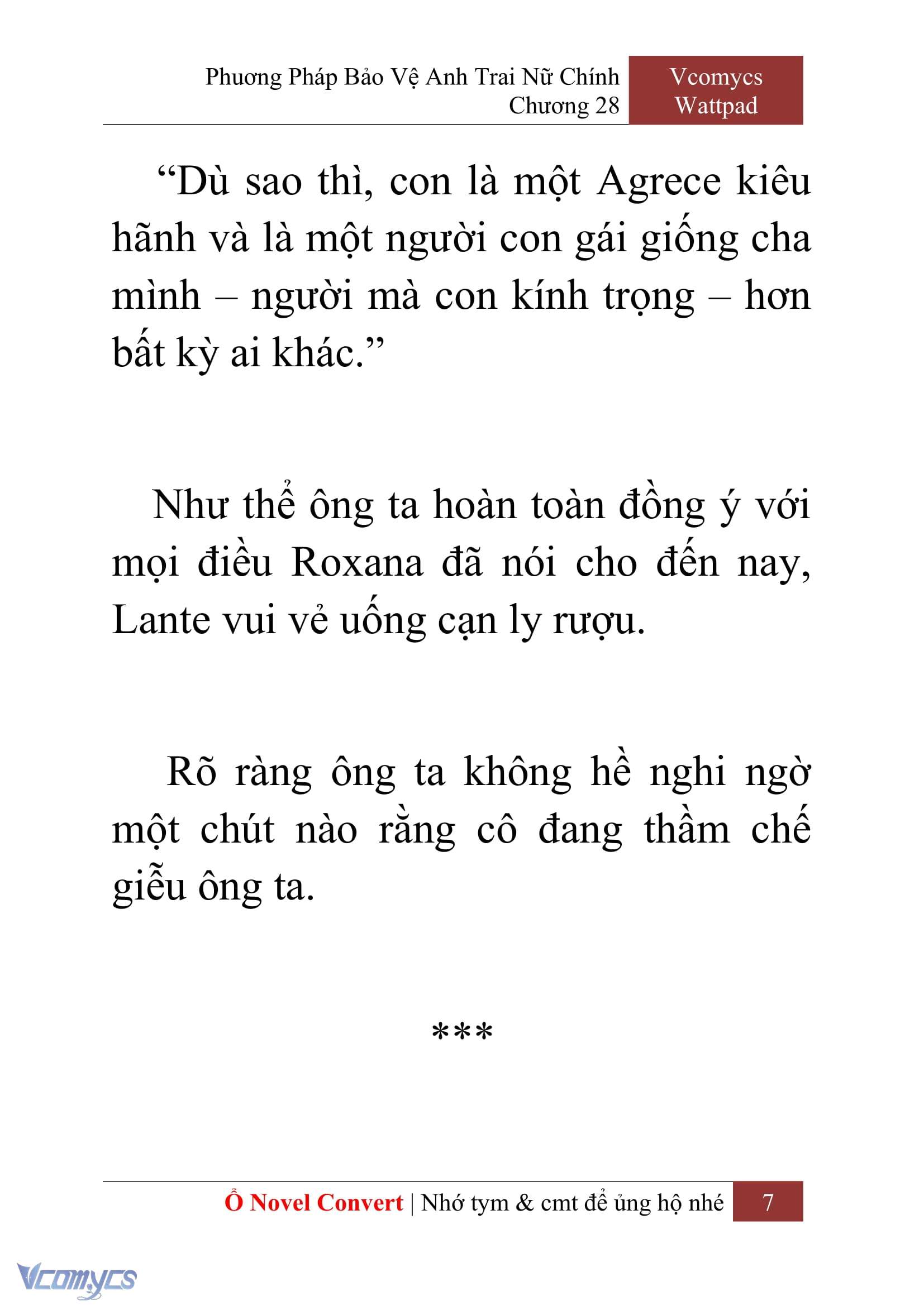 [Novel] Phương Pháp Bảo Vệ Anh Trai Nữ Chính Chap 28 - Trang 2