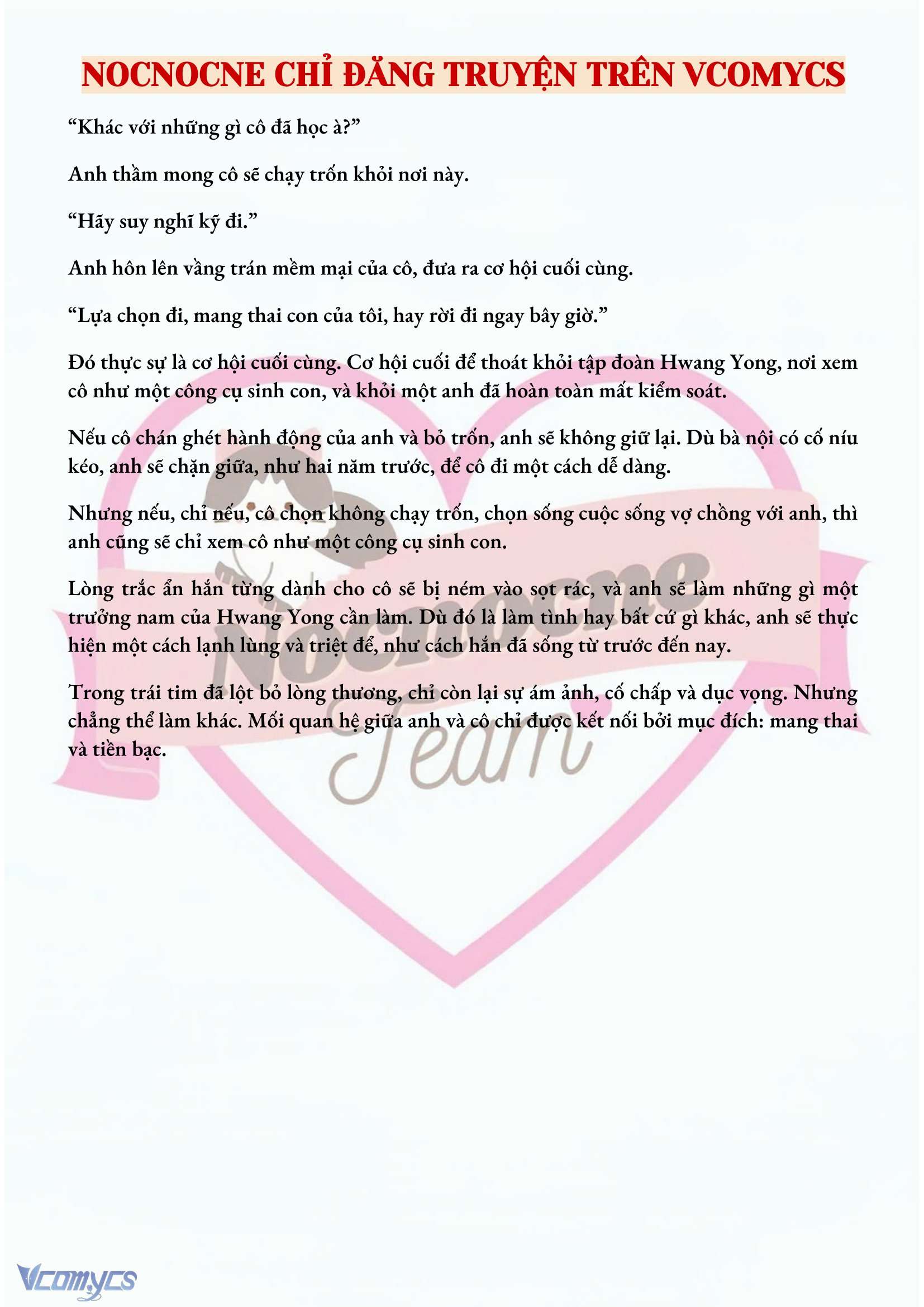 [FULL] [NOVEL] MANG THAI, CƯỠNG ĐOẠT Chap 27 - Trang 2