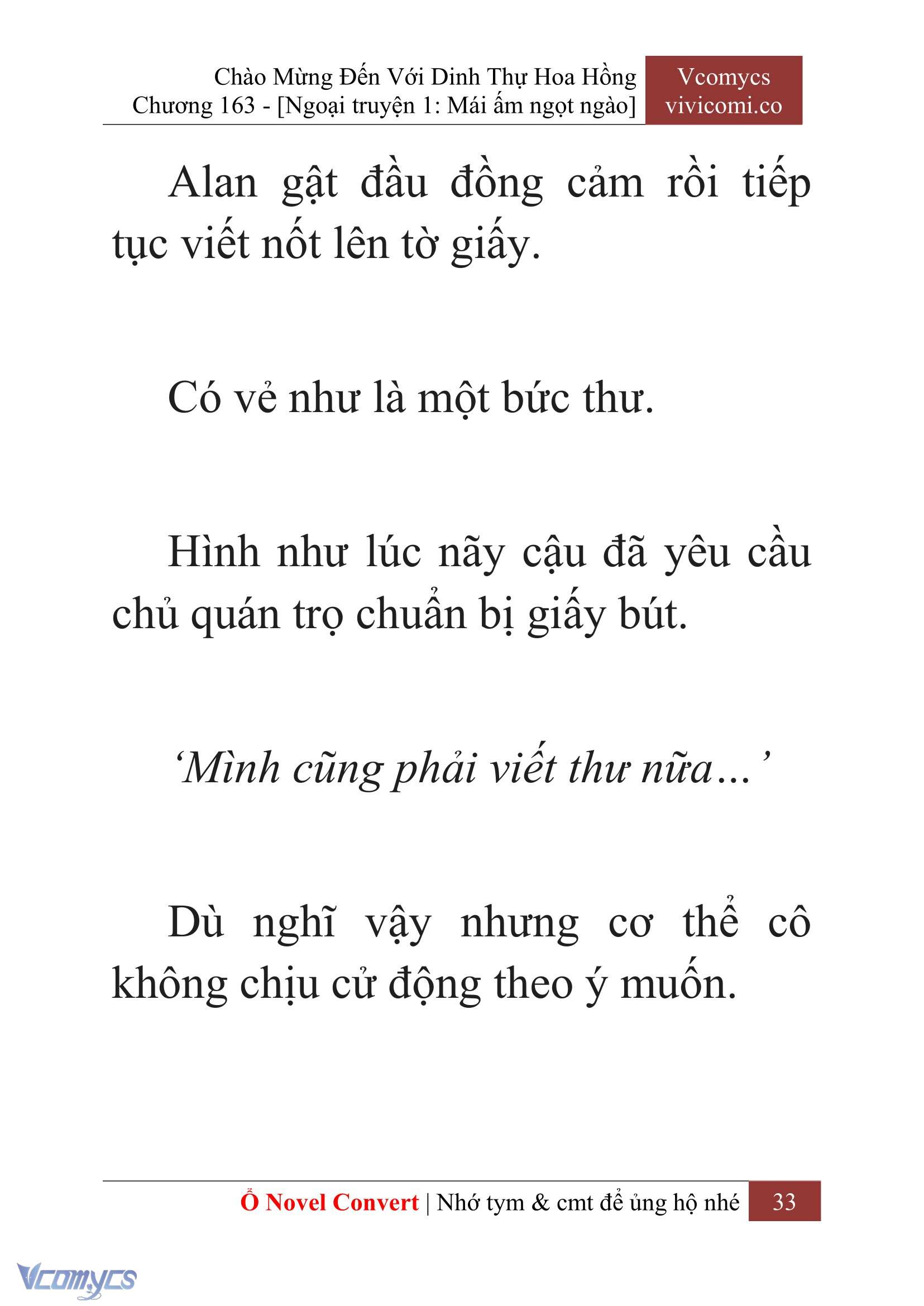 [Novel] Chào Mừng Đến Với Dinh Thự Hoa Hồng Chap 163 - Next Chap 164
