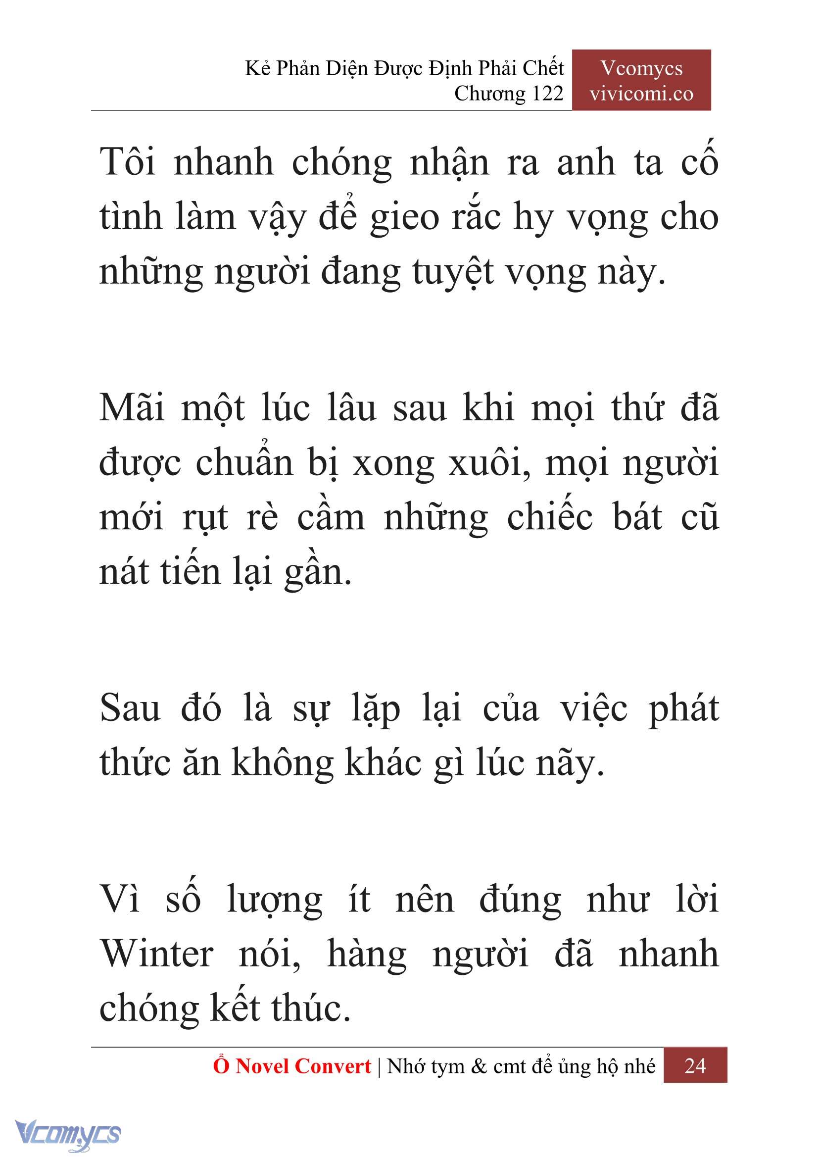[Novel] Kẻ Phản Diện Được Định Phải Chết Chap 122 - Next Chap 123