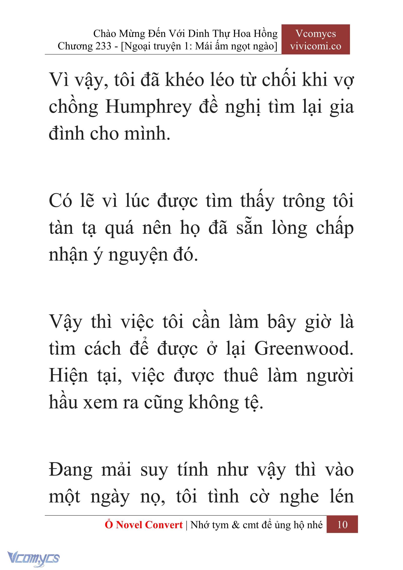 [Novel] Chào Mừng Đến Với Dinh Thự Hoa Hồng Chap 233 - Trang 2