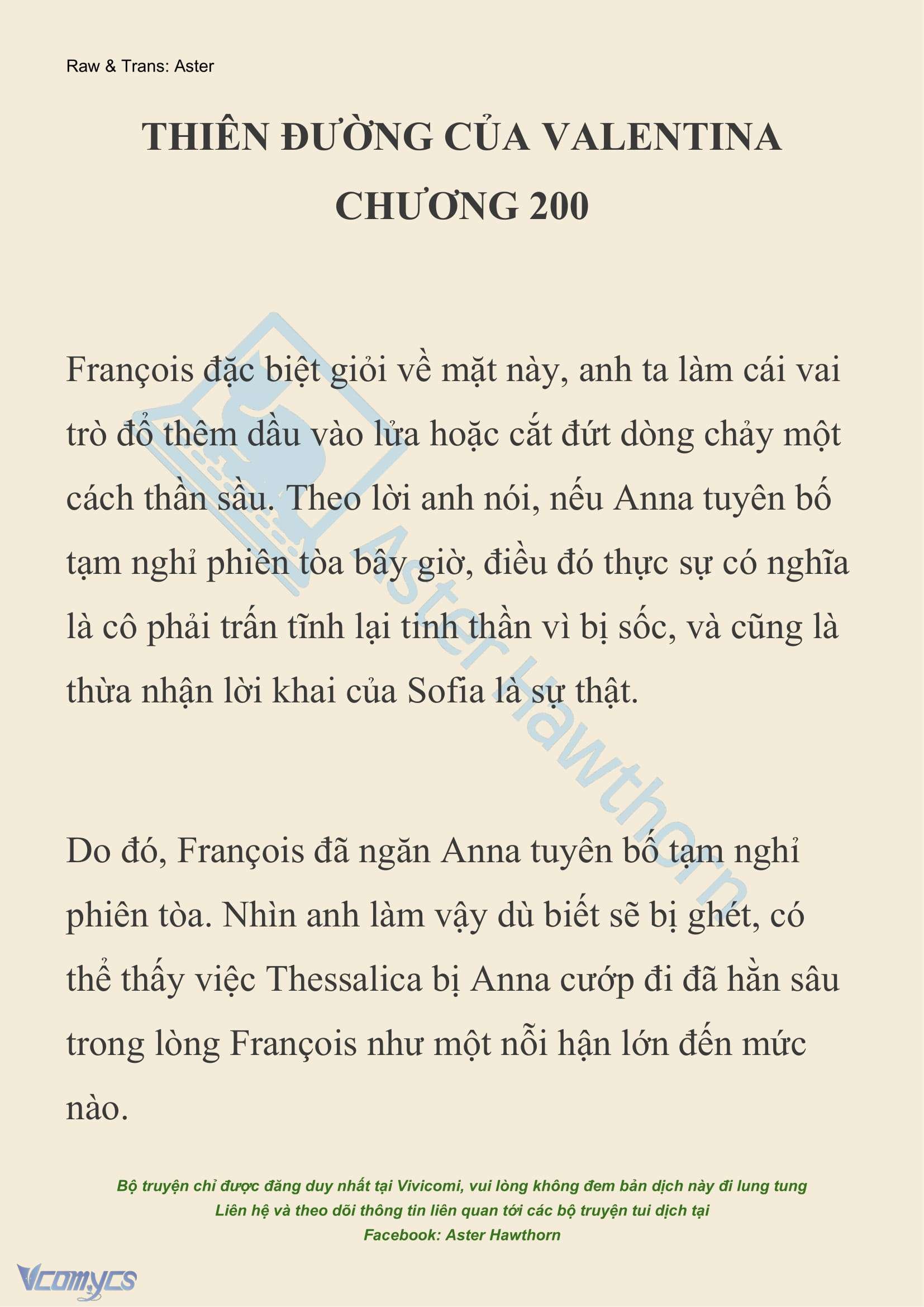 [NOVEL] Thiên Đường Của Valentina Chap 200 - Trang 2
