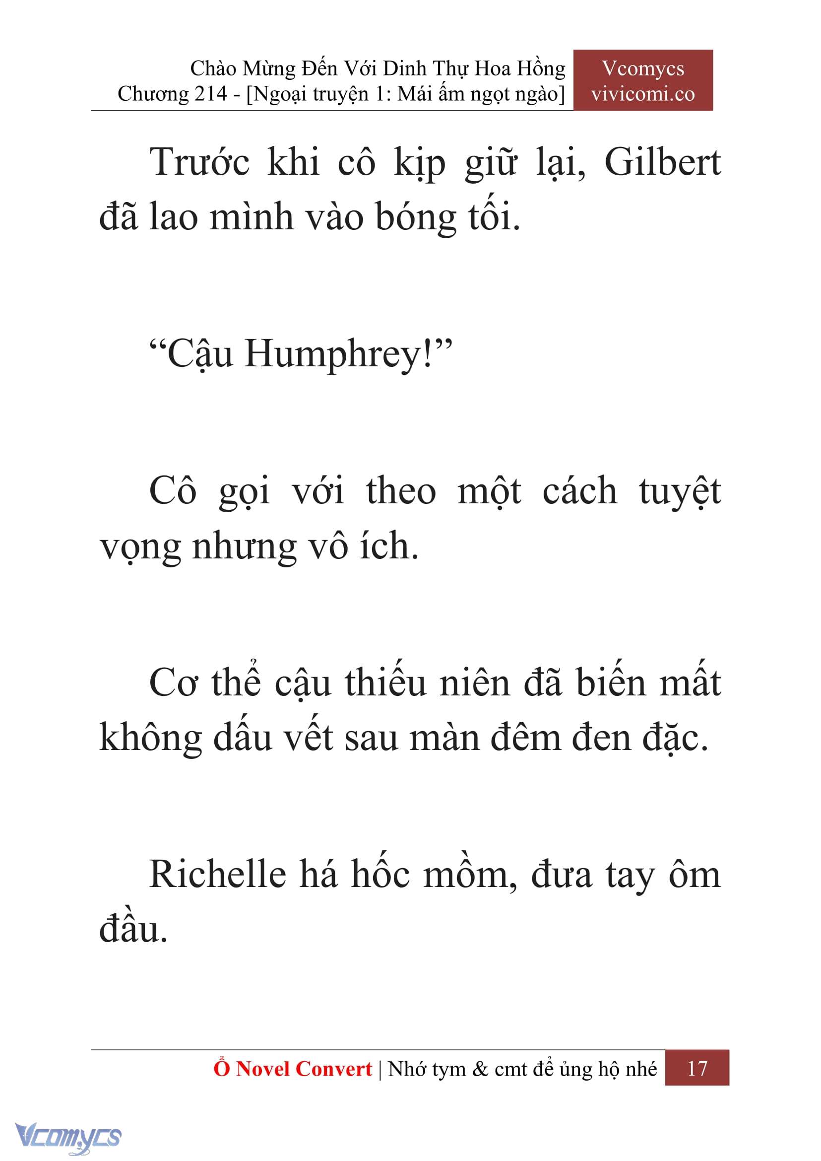 [Novel] Chào Mừng Đến Với Dinh Thự Hoa Hồng Chap 214 - Trang 2