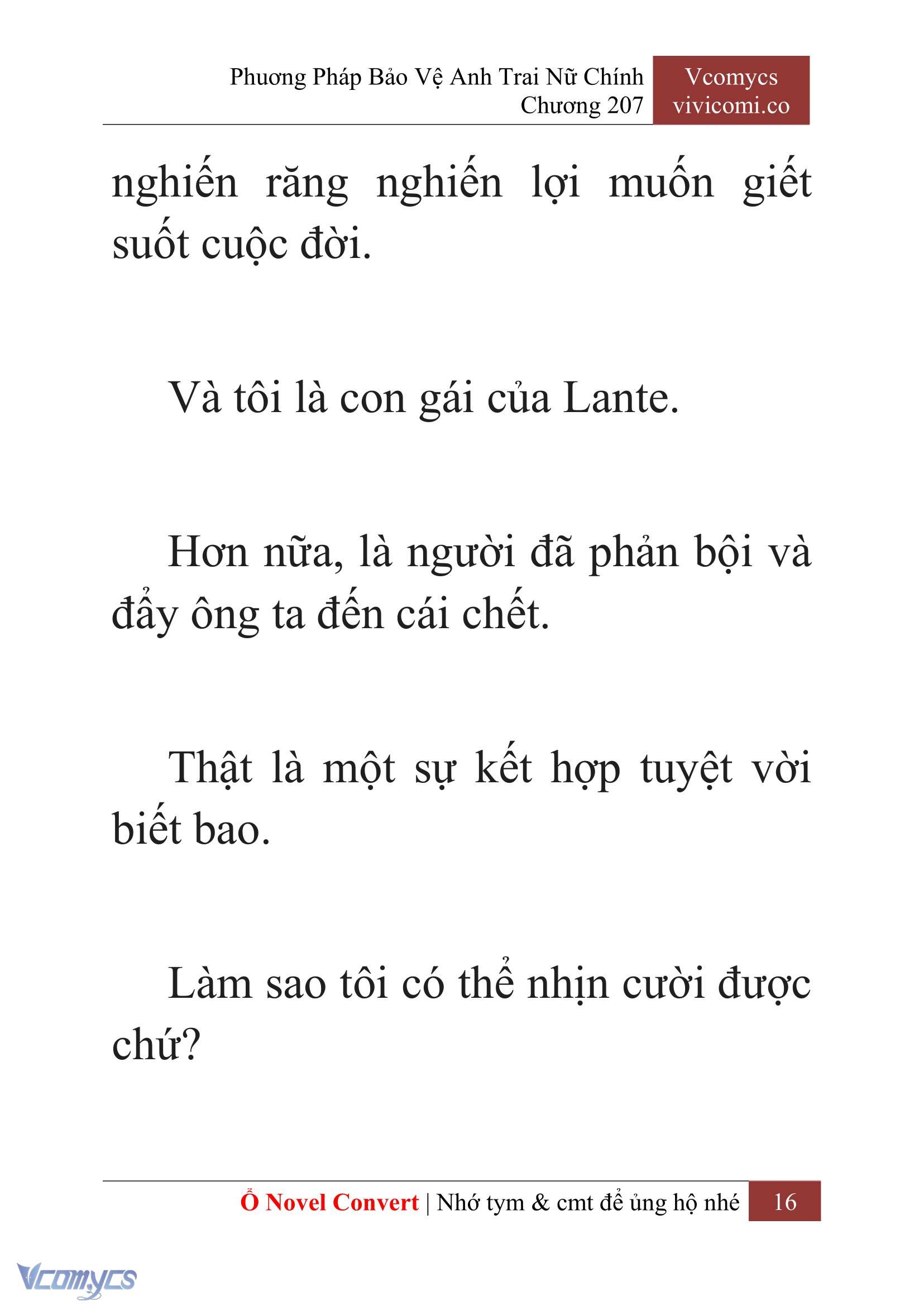 [Novel] Phương Pháp Bảo Vệ Anh Trai Nữ Chính Chap 207 - Trang 2