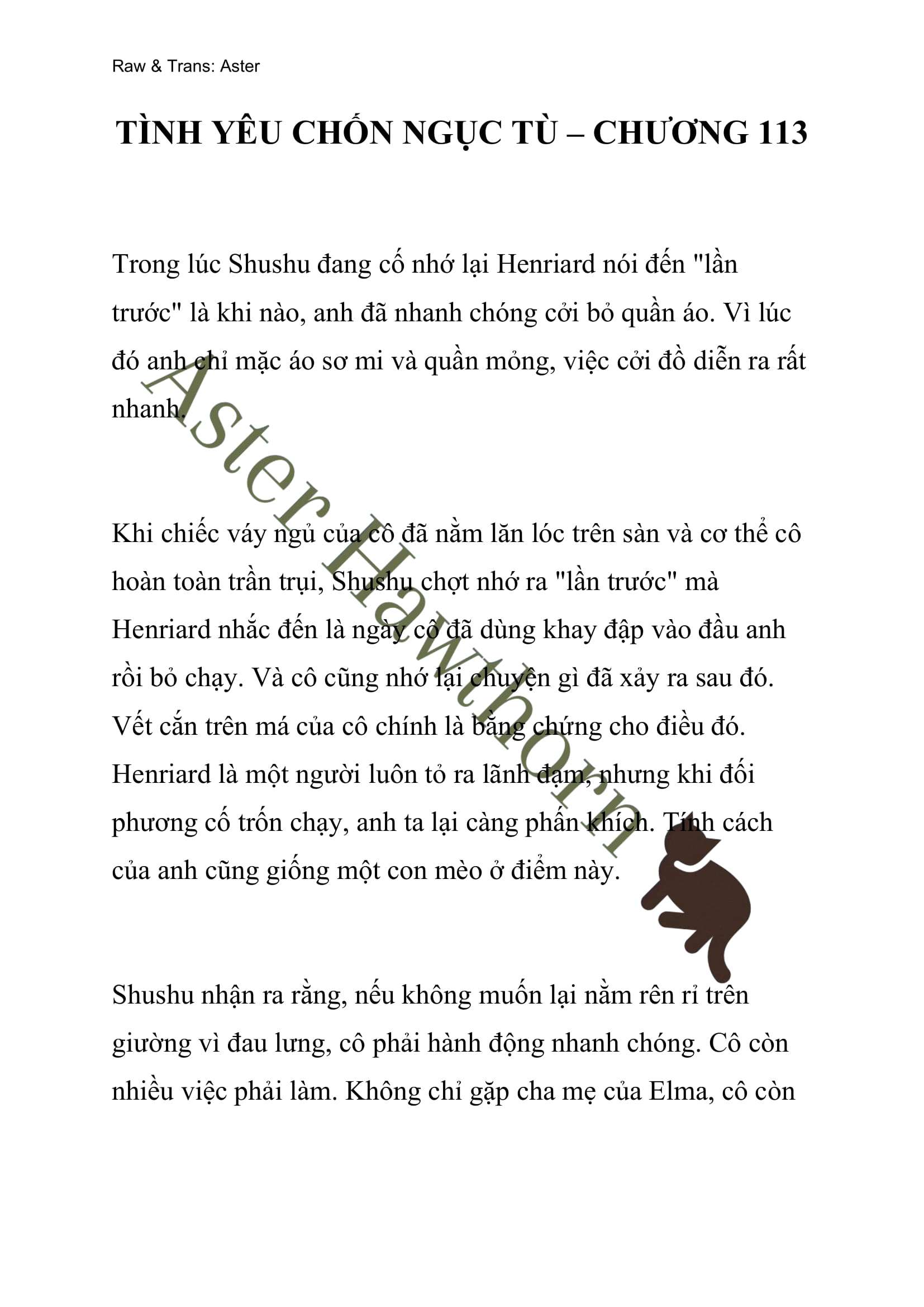 [NOVEL] Tình Yêu Chốn Ngục Tù Chap 113 - Next Chap 114