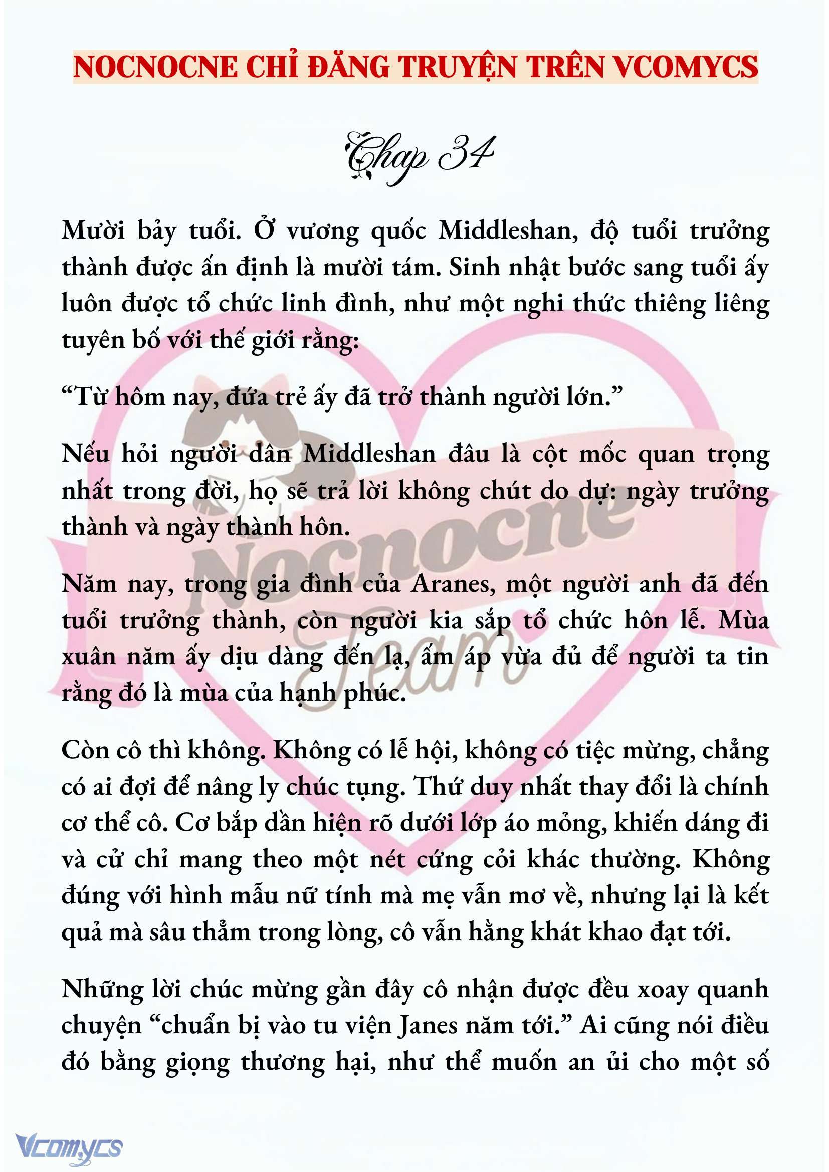 [NOVEL] CÁ RỪNG KHÔN NGOAN Chap 34 - Next Chap 35
