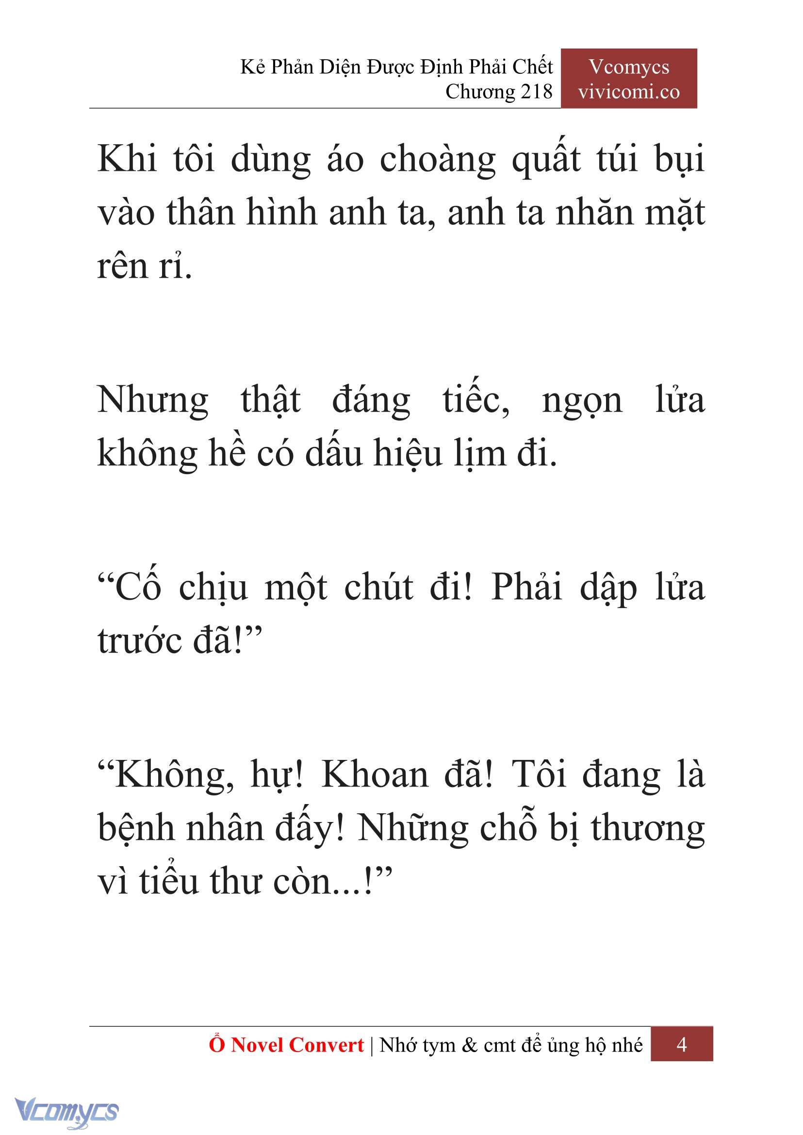 [Novel] Kẻ Phản Diện Được Định Phải Chết Chap 218 - Next Chap 219