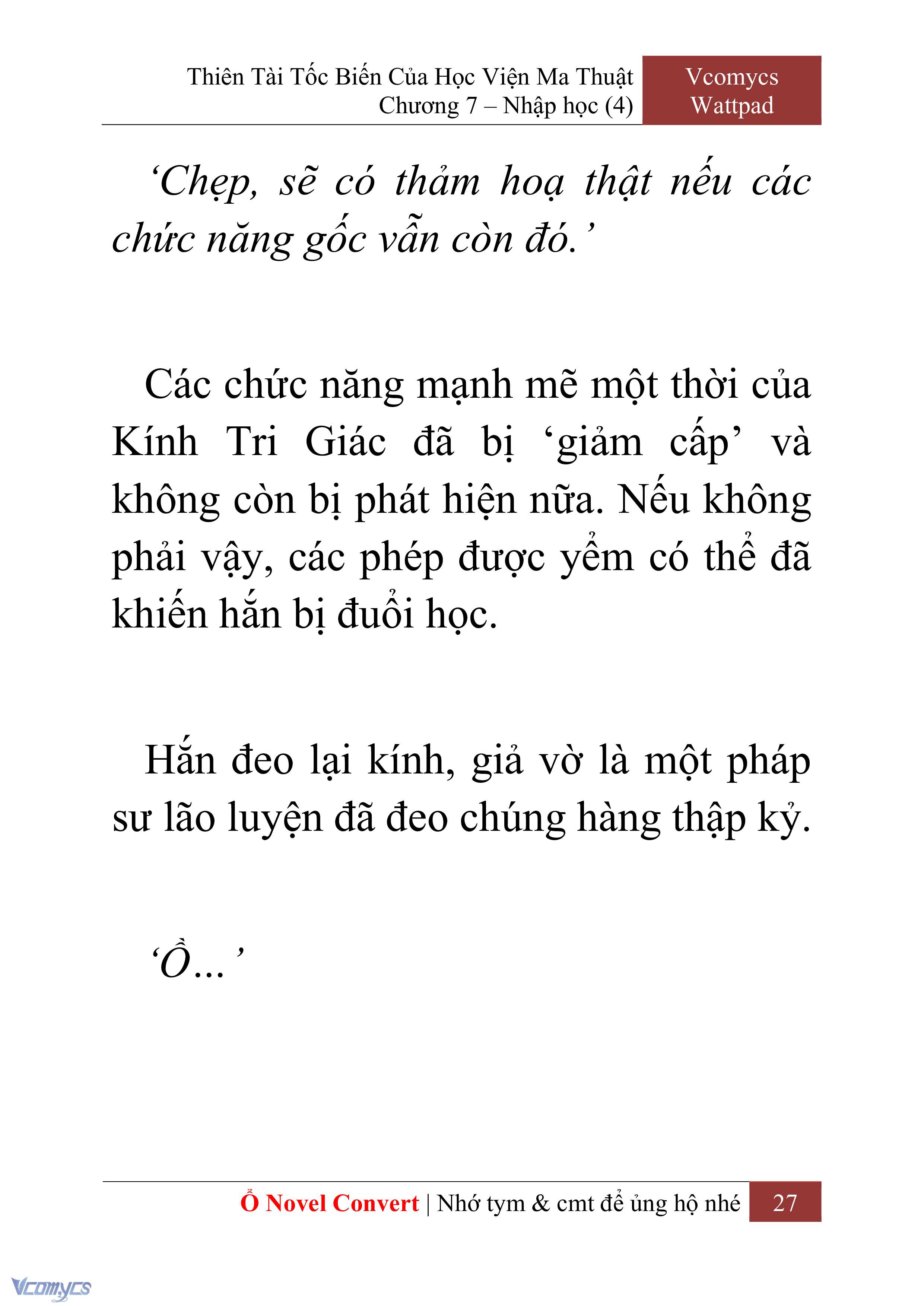 [Novel] Thiên Tài Tốc Biến Của Học Viện Ma Thuật Chap 7 - Trang 2