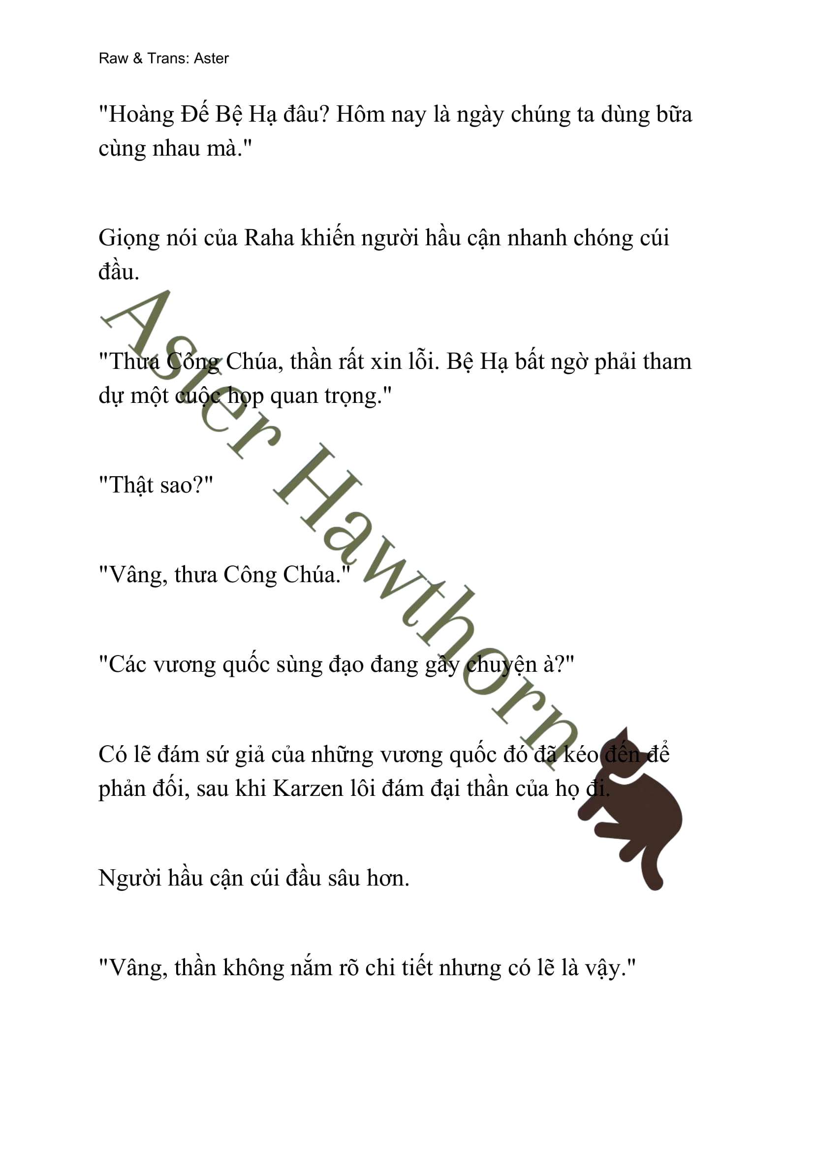 [NOVEL] Búp Bê Trong Phòng Ngủ Của Công Chúa Chap 17 - Trang 2