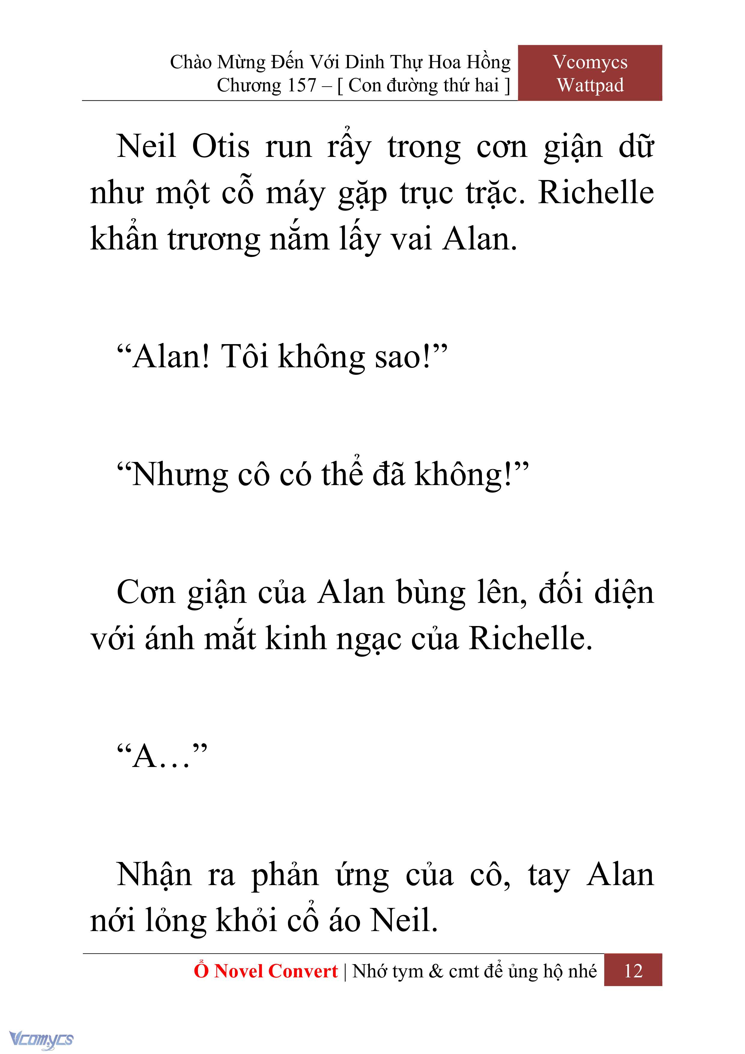 [Novel] Chào Mừng Đến Với Dinh Thự Hoa Hồng Chap 157 - Trang 2