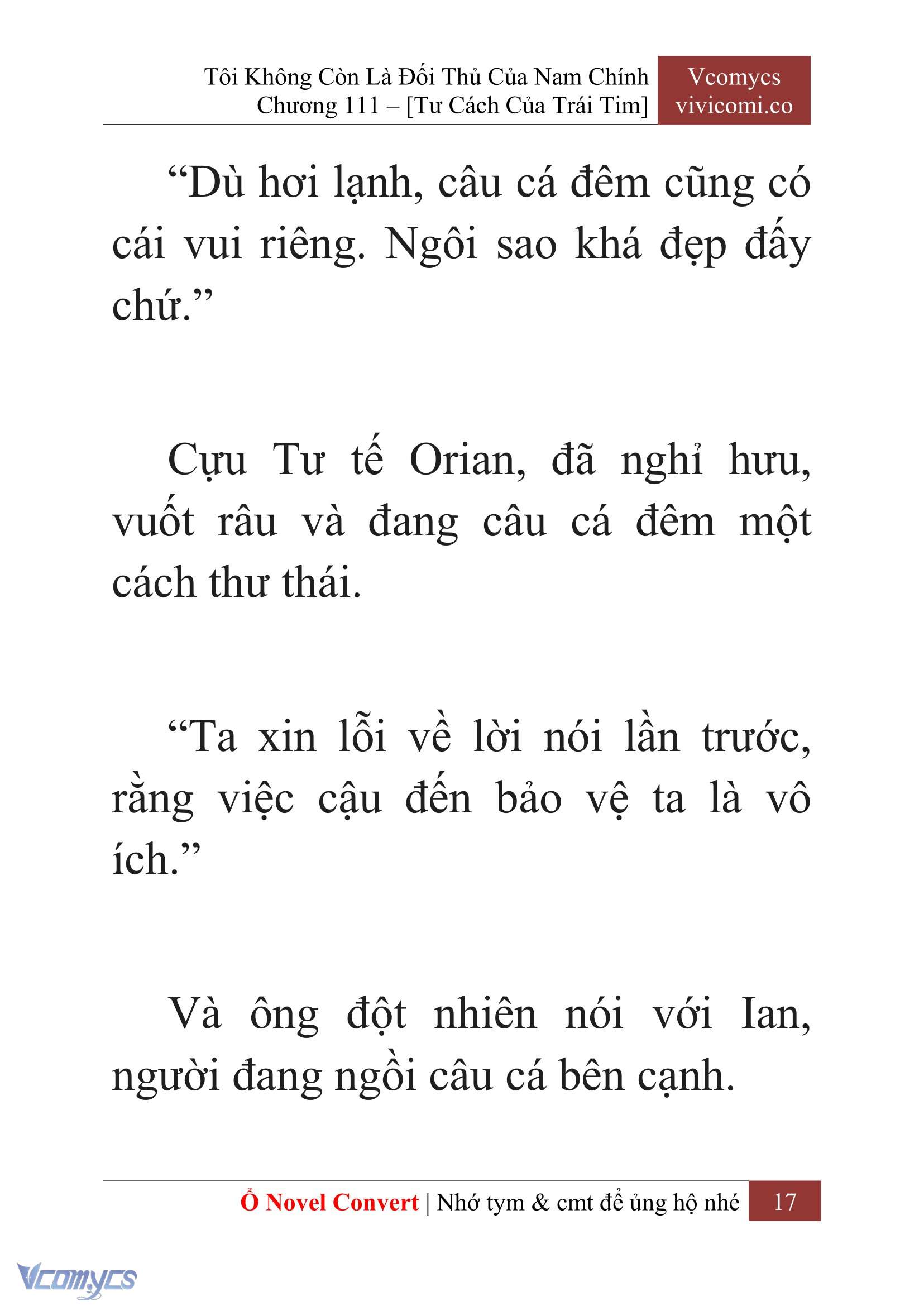 [Novel] Tôi Không Còn Là Đối Thủ Của Nam Chính Chap 111 - Trang 2