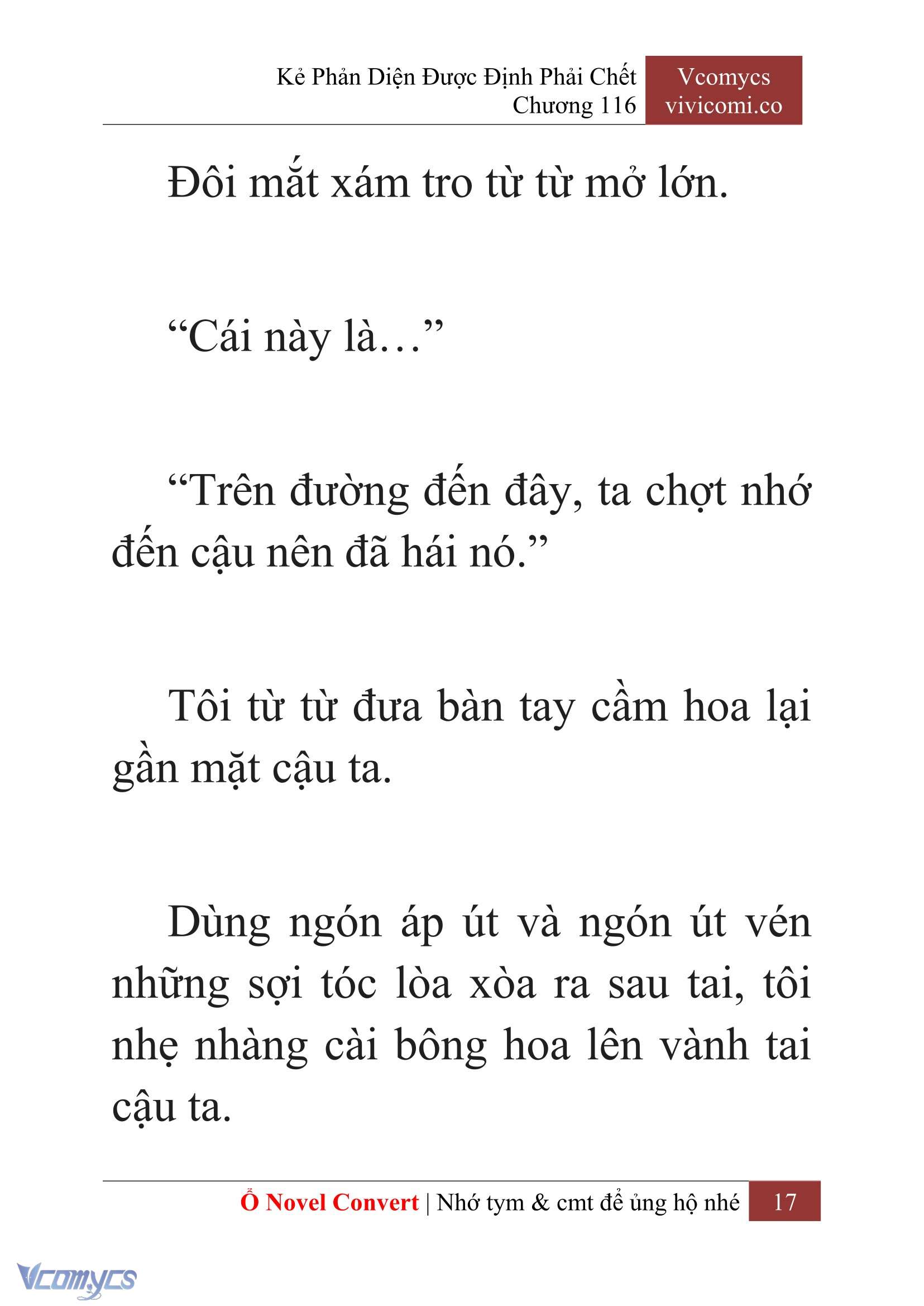 [Novel] Kẻ Phản Diện Được Định Phải Chết Chap 116 - Trang 2