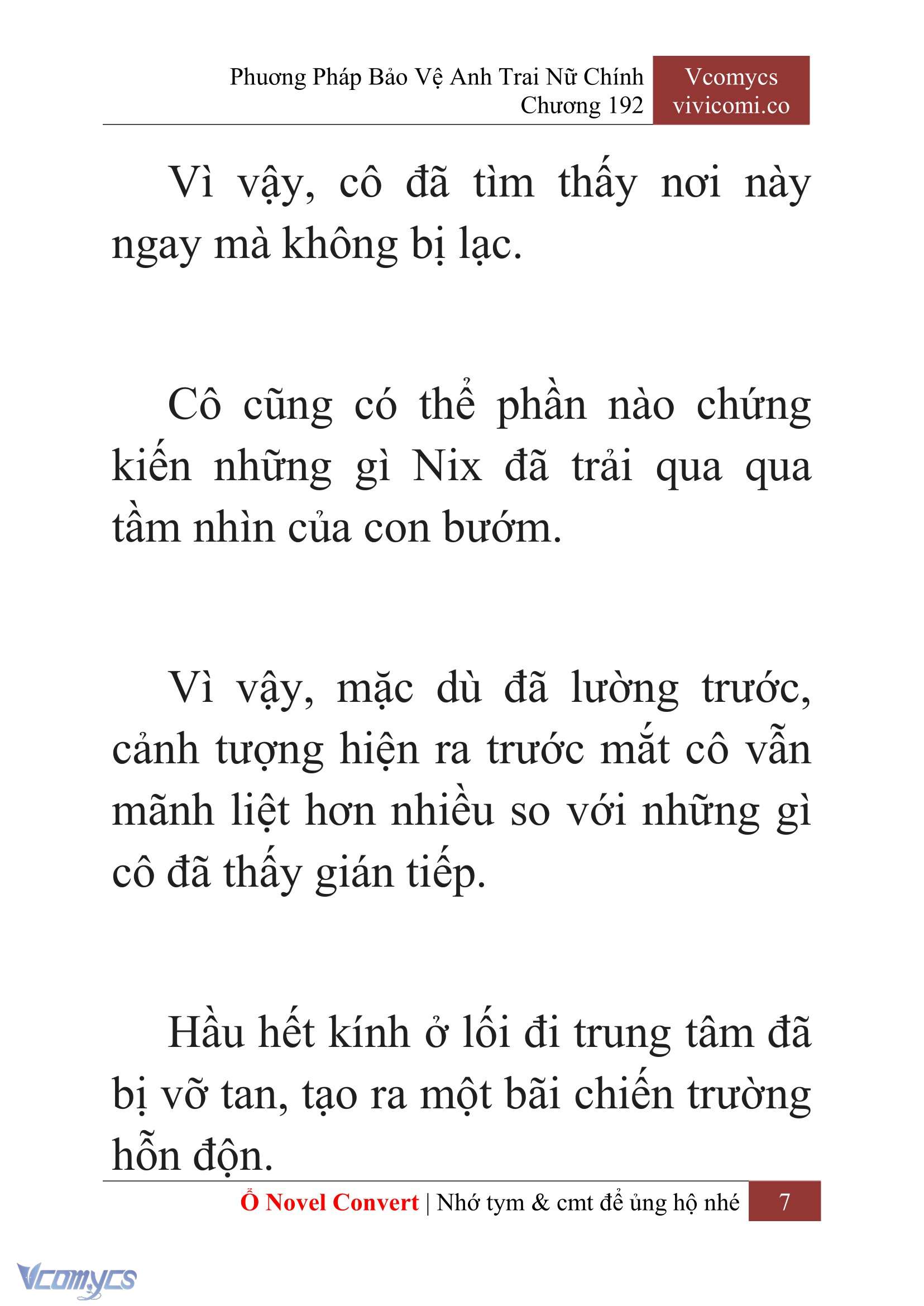 [Novel] Phương Pháp Bảo Vệ Anh Trai Nữ Chính Chap 192 - Trang 2