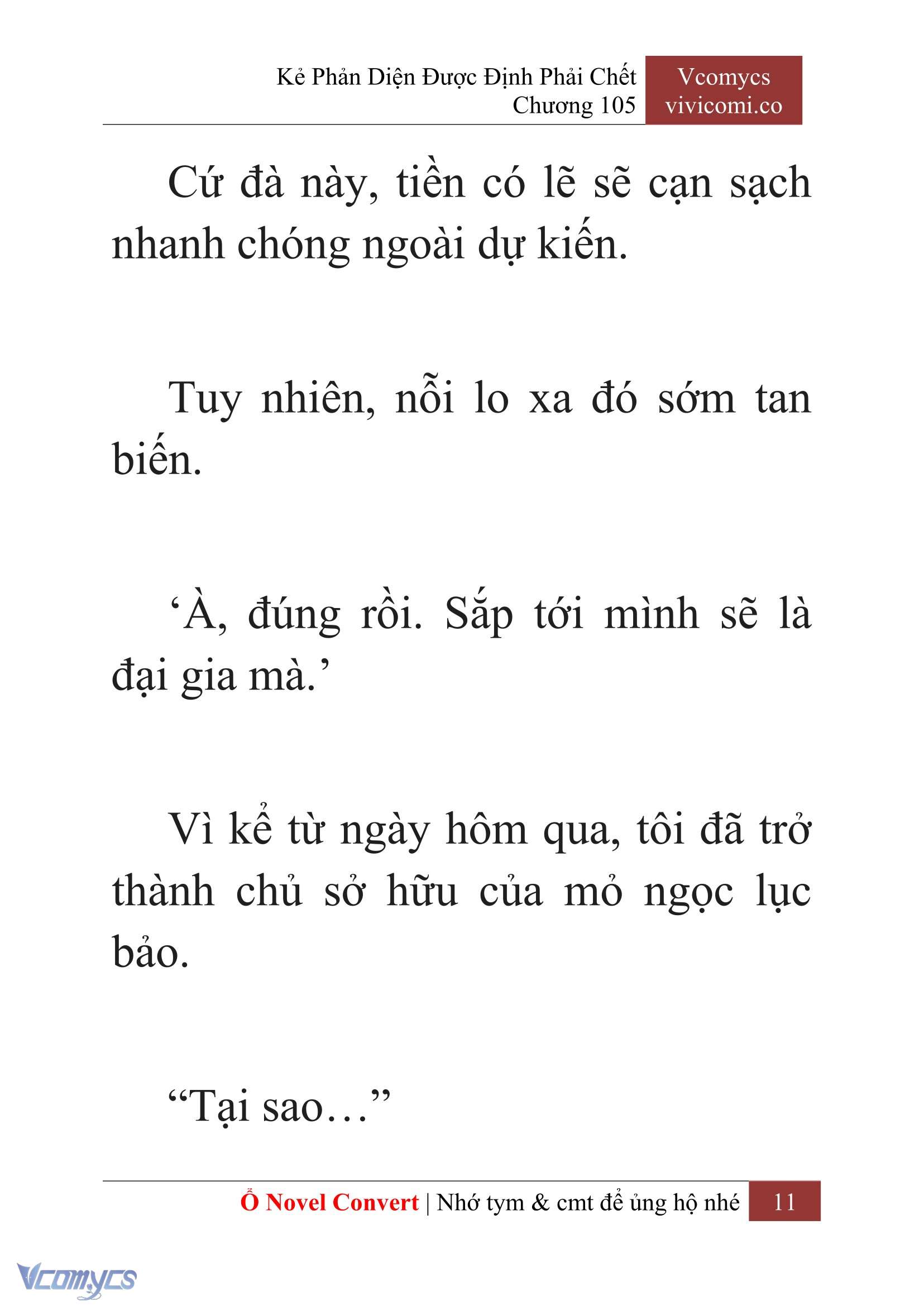 [Novel] Kẻ Phản Diện Được Định Phải Chết Chap 105 - Next Chap 106