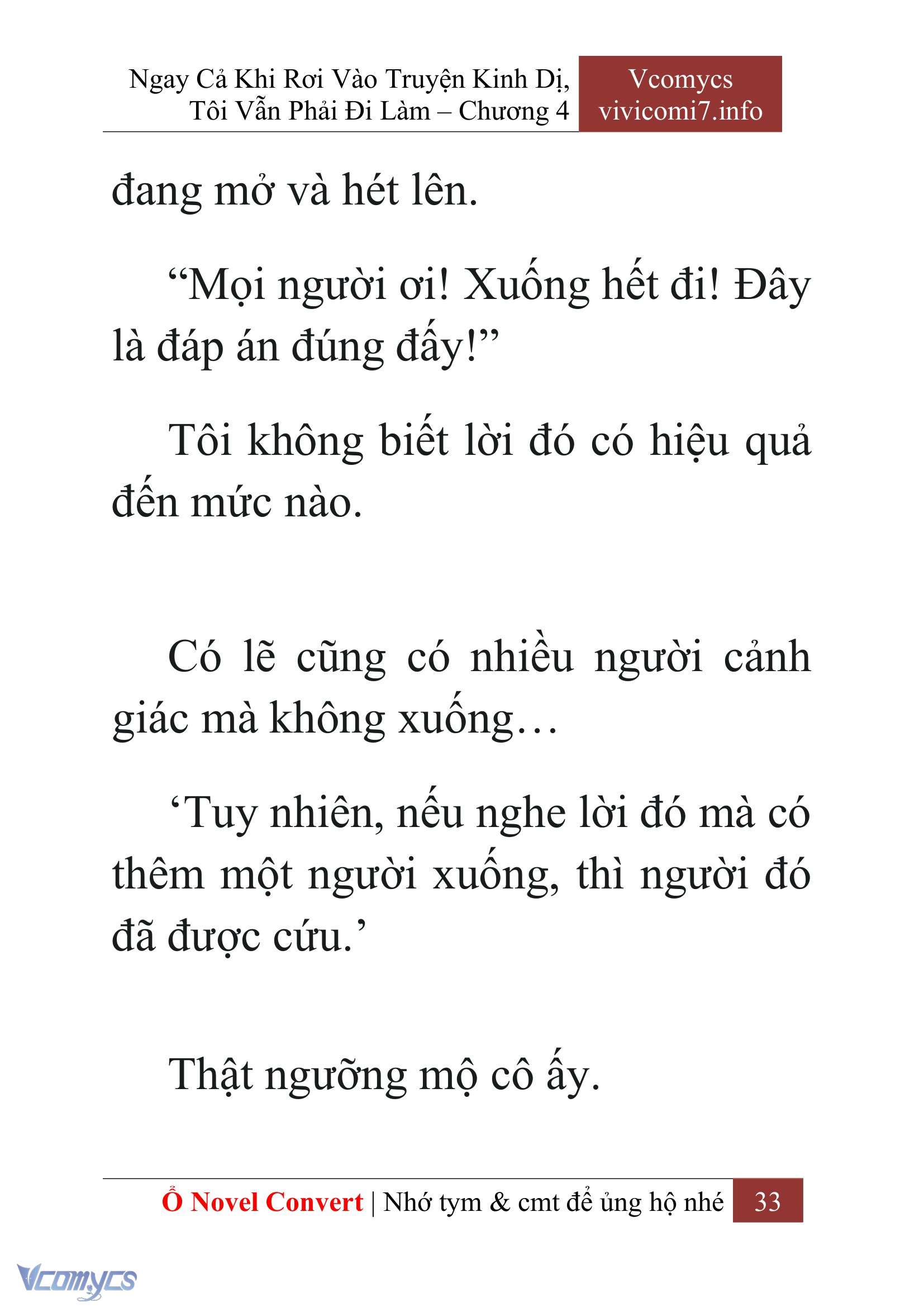 [Novel] Ngay Cả Khi Rơi Vào Truyện Kinh Dị, Tôi Vẫn Phải Đi Làm Chap 4 - Trang 2