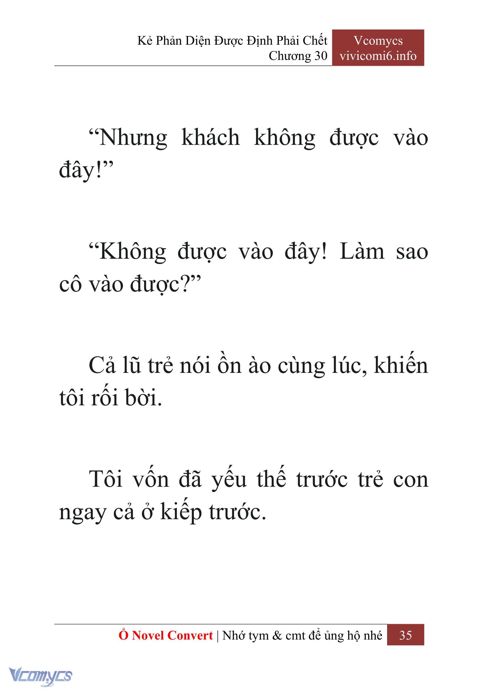 [Novel] Kẻ Phản Diện Được Định Phải Chết Chap 30 - Next Chap 31