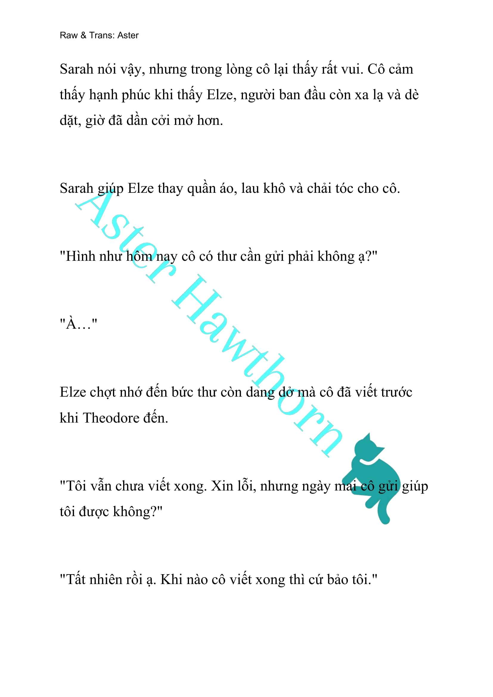 [NOVEL] Anh Hùng Khao Khát Sự Sa Ngã Của Thánh Nữ Chap 34 - Trang 2