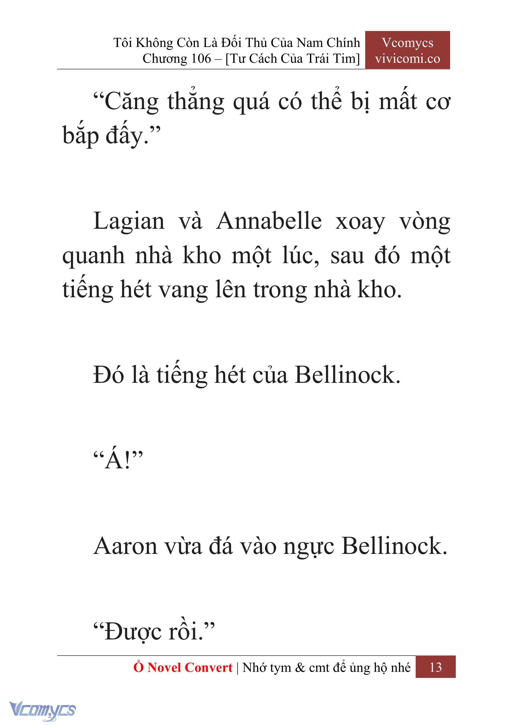 [Novel] Tôi Không Còn Là Đối Thủ Của Nam Chính Chap 106 - Trang 2