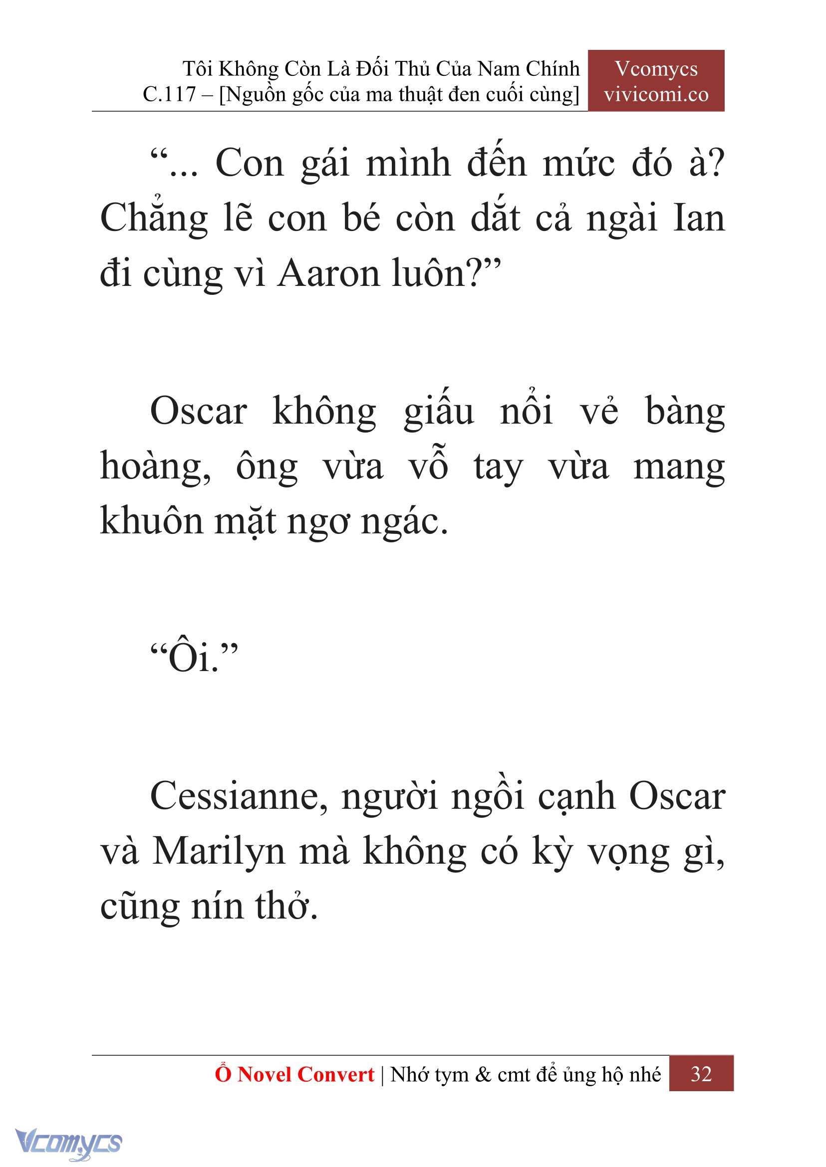[Novel] Tôi Không Còn Là Đối Thủ Của Nam Chính Chap 117 - Trang 2