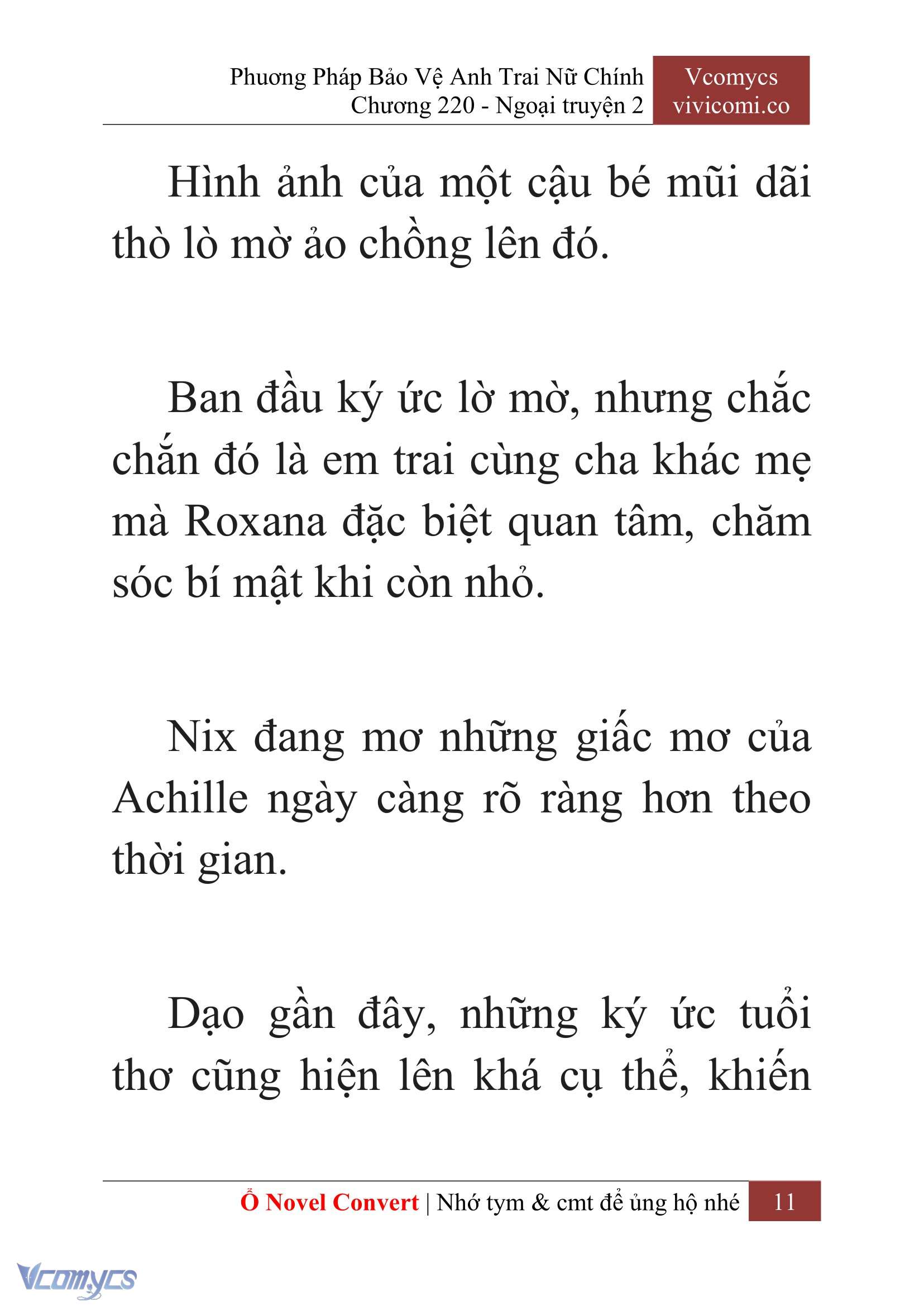 [Novel] Phương Pháp Bảo Vệ Anh Trai Nữ Chính Chap 220 - Trang 2