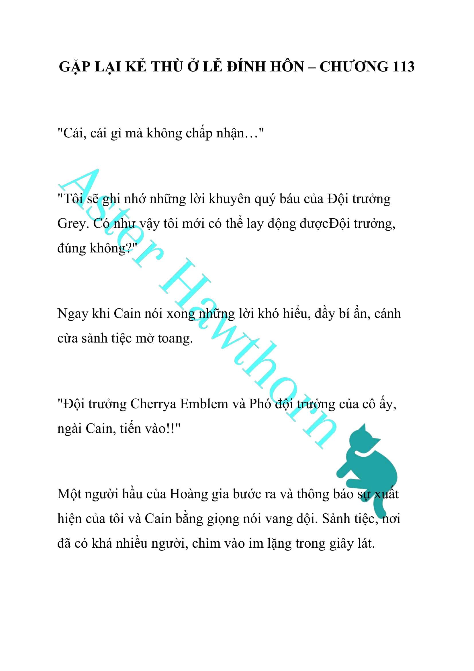 [NOVEL] Gặp Lại Kẻ Thù Ở Lễ Đính Hôn Chap 218 - Trang 2