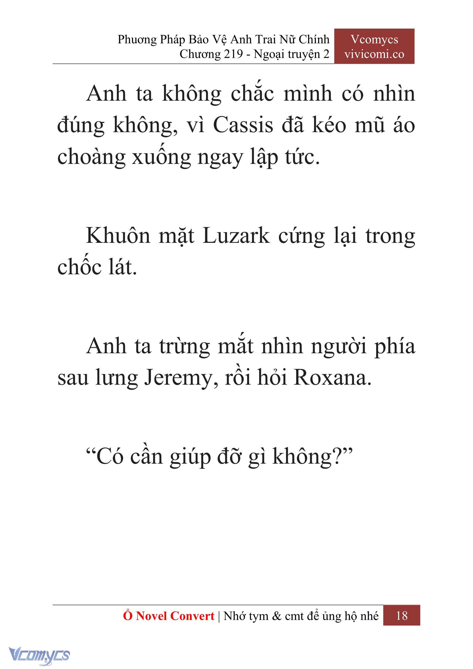 [Novel] Phương Pháp Bảo Vệ Anh Trai Nữ Chính Chap 219 - Trang 2