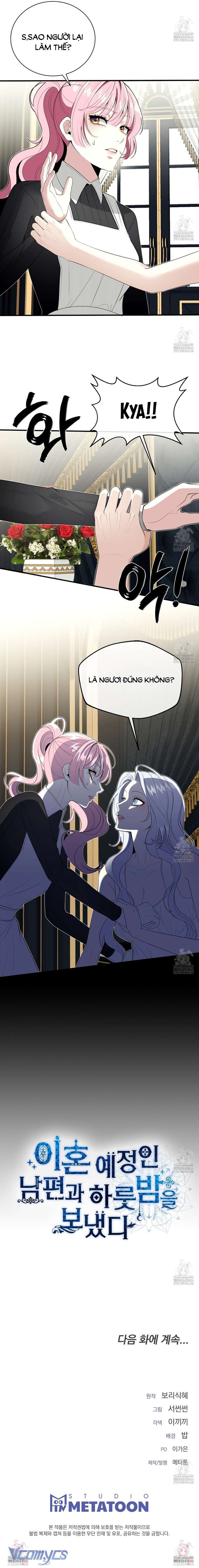 [18+] Qua Đêm Với Người Chồng Sắp Ly Hôn Chap 24 - Trang 3