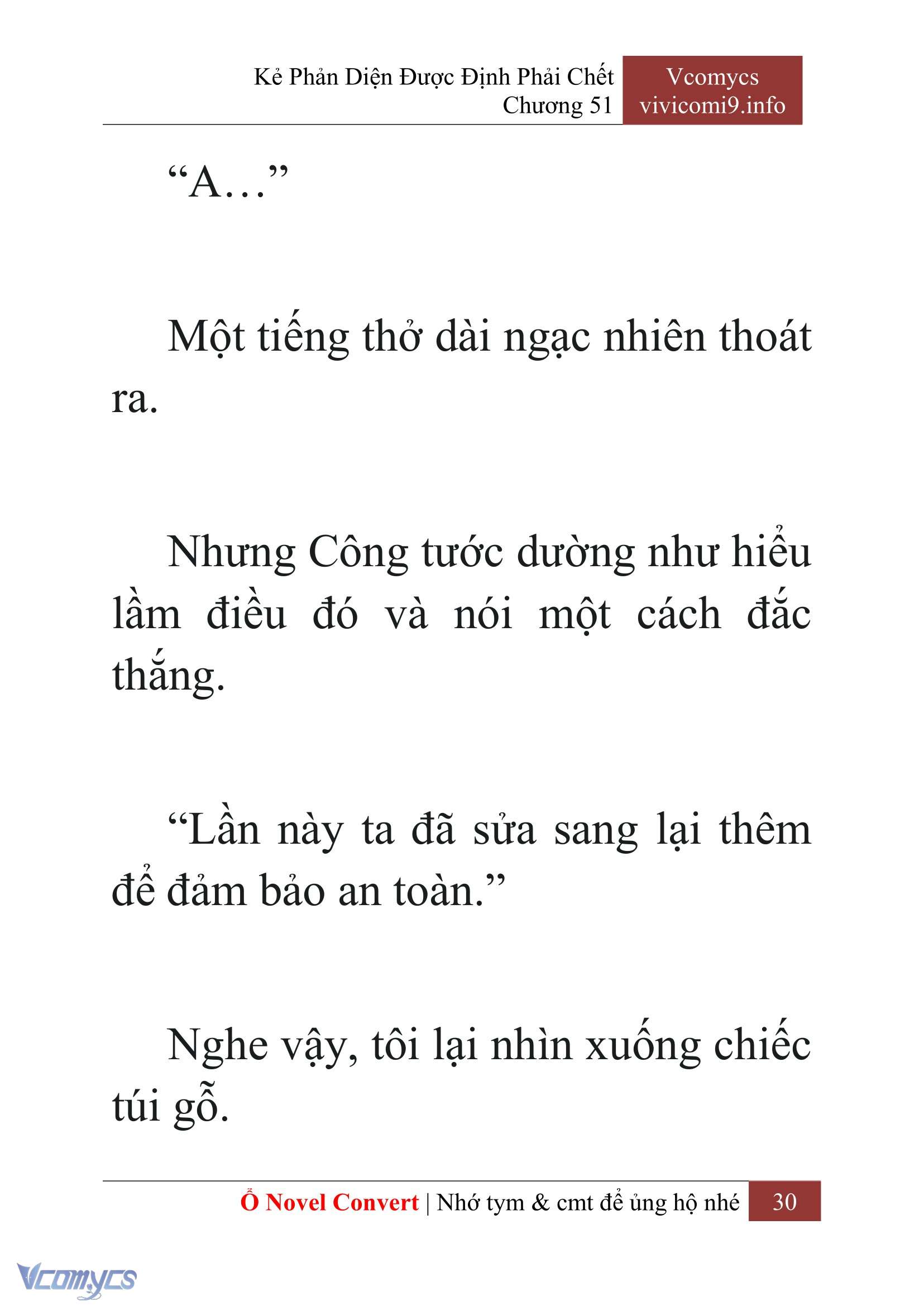 [Novel] Kẻ Phản Diện Được Định Phải Chết Chap 51 - Next Chap 52