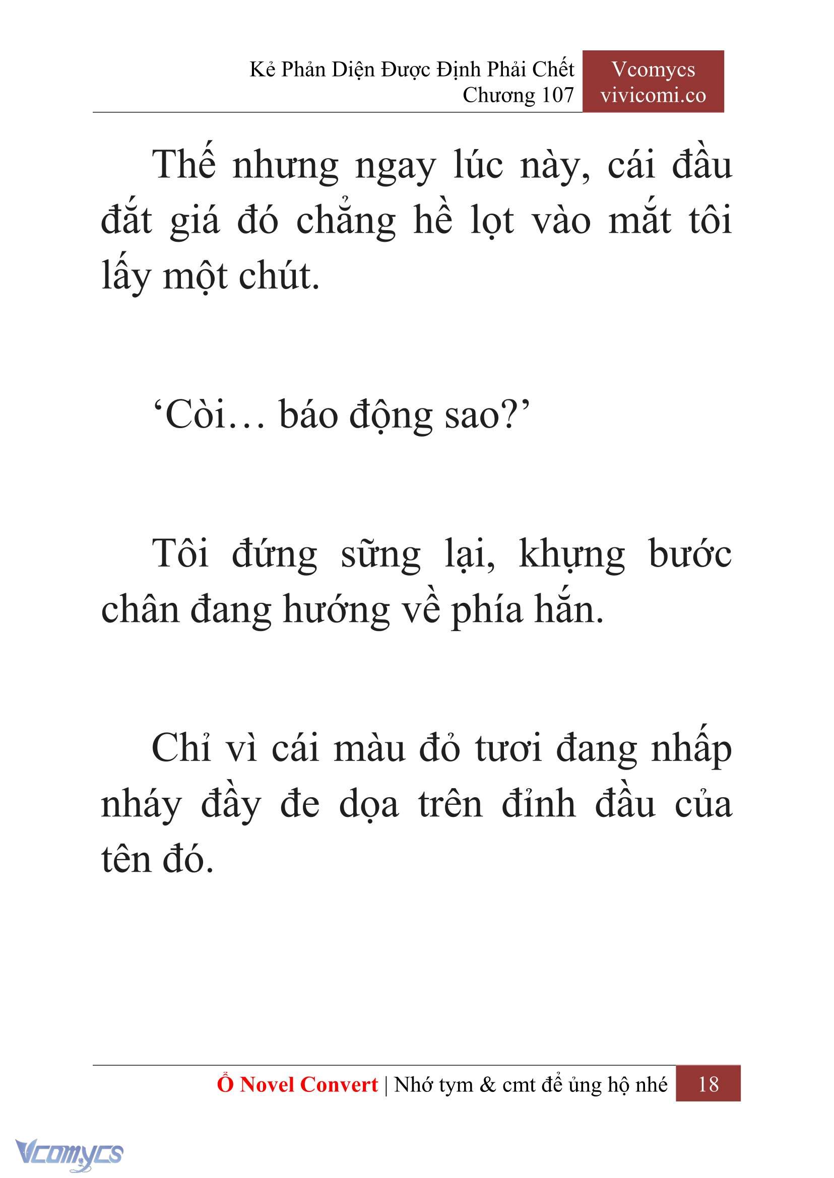 [Novel] Kẻ Phản Diện Được Định Phải Chết Chap 107 - Trang 2