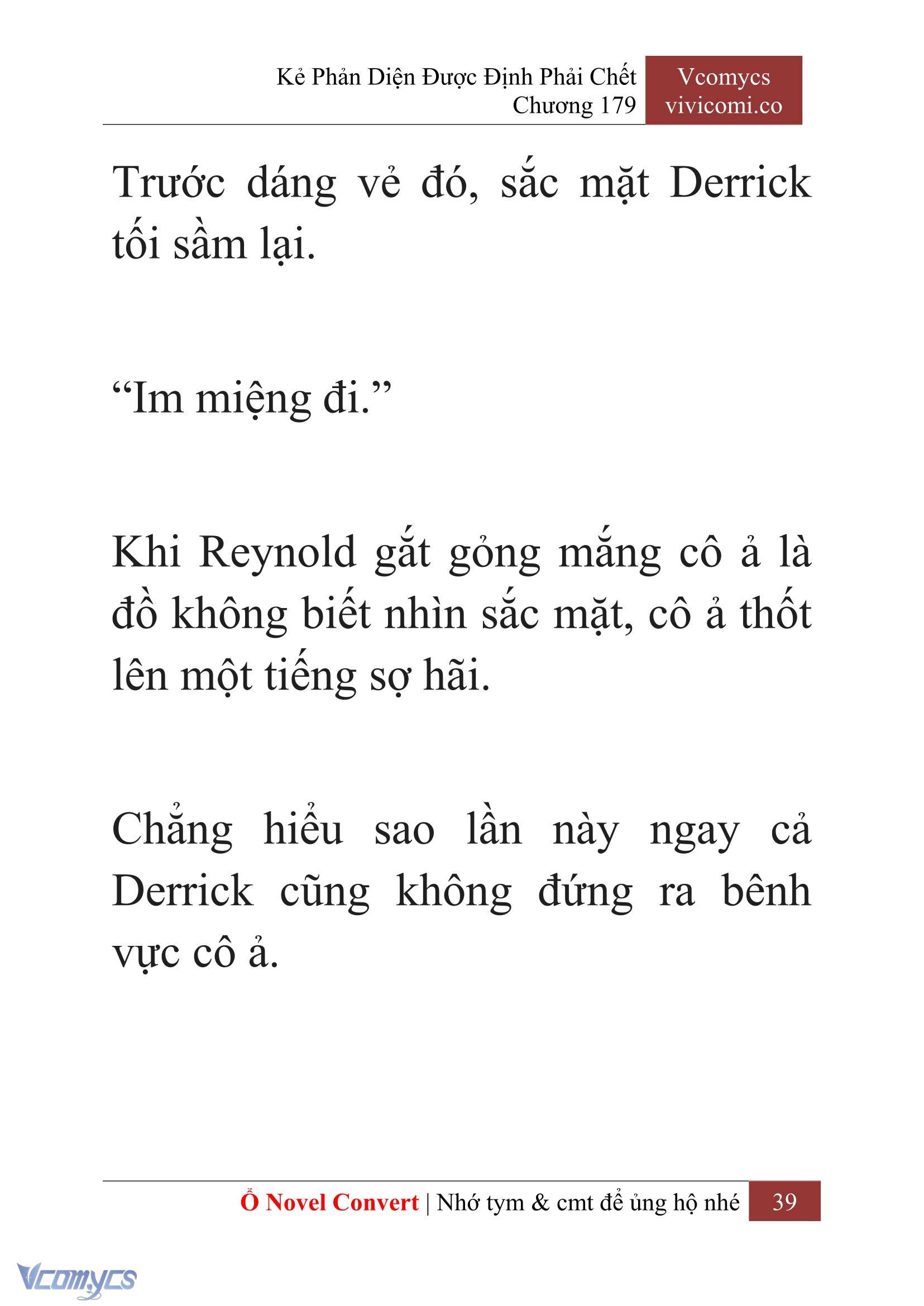 [Novel] Kẻ Phản Diện Được Định Phải Chết Chap 179 - Trang 2