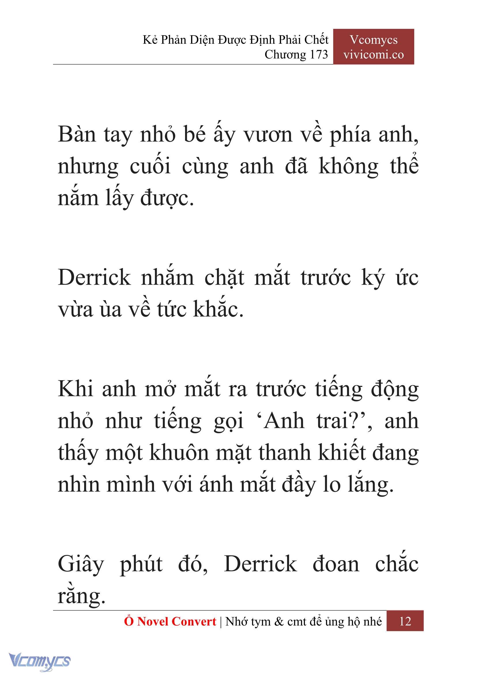 [Novel] Kẻ Phản Diện Được Định Phải Chết Chap 173 - Trang 2