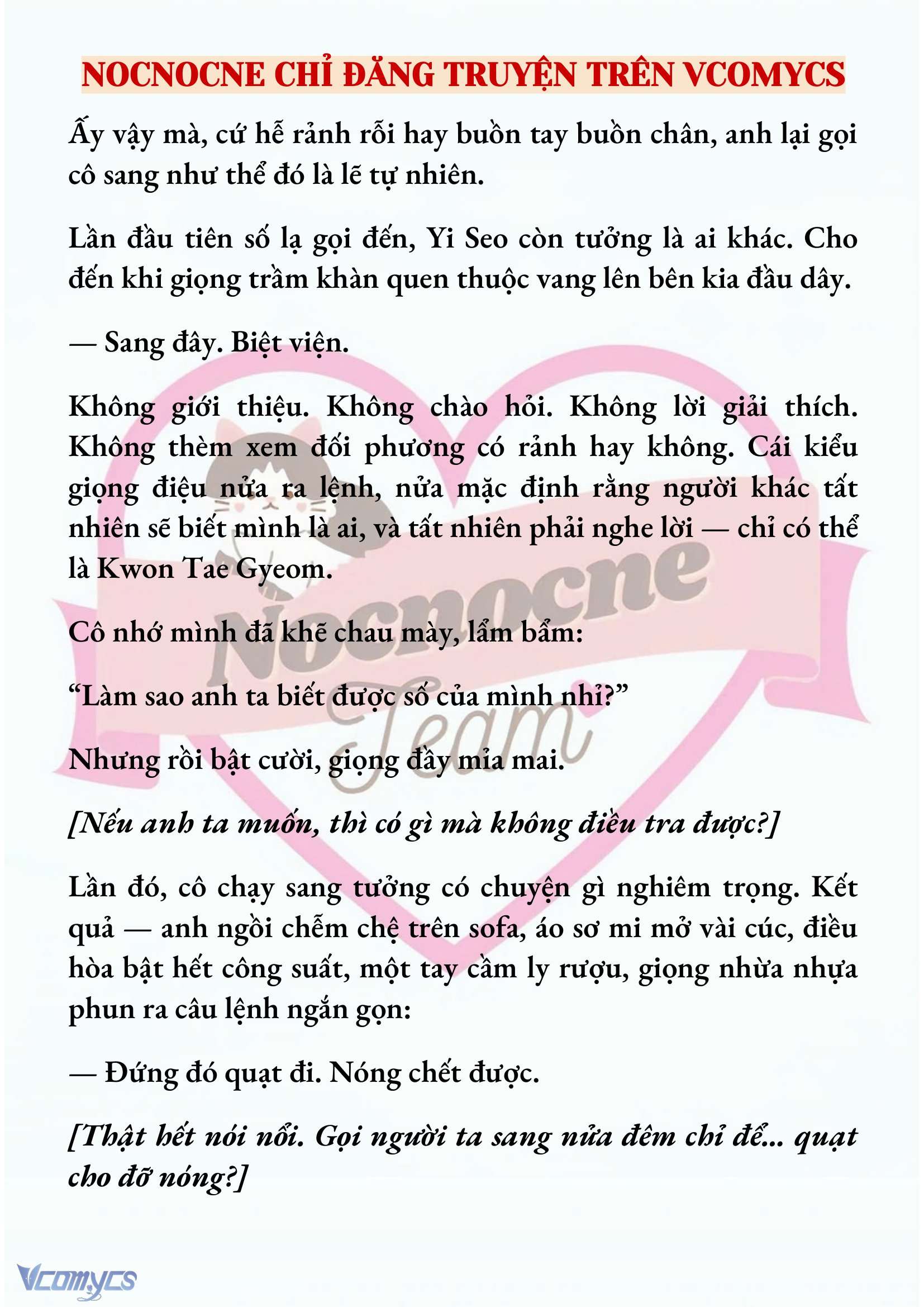 [NOVEL] NGỌN ĐÈN BIỆT VIỆN KHÔNG BAO GIỜ TẮT Chap 19 - Trang 2
