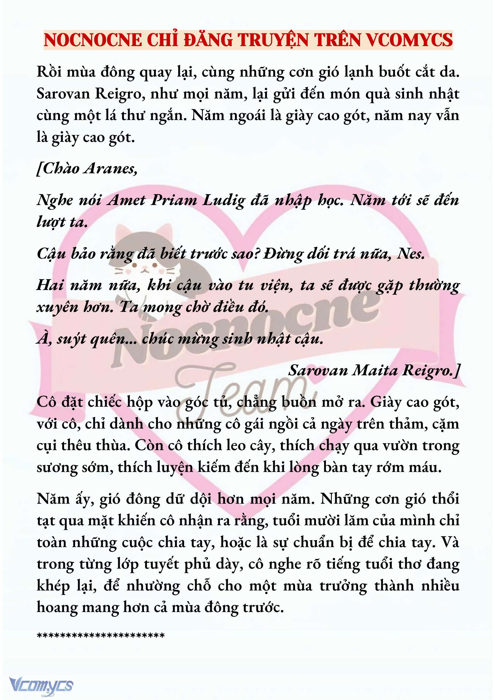 [NOVEL] CÁ RỪNG KHÔN NGOAN Chap 25 - Next Chap 26