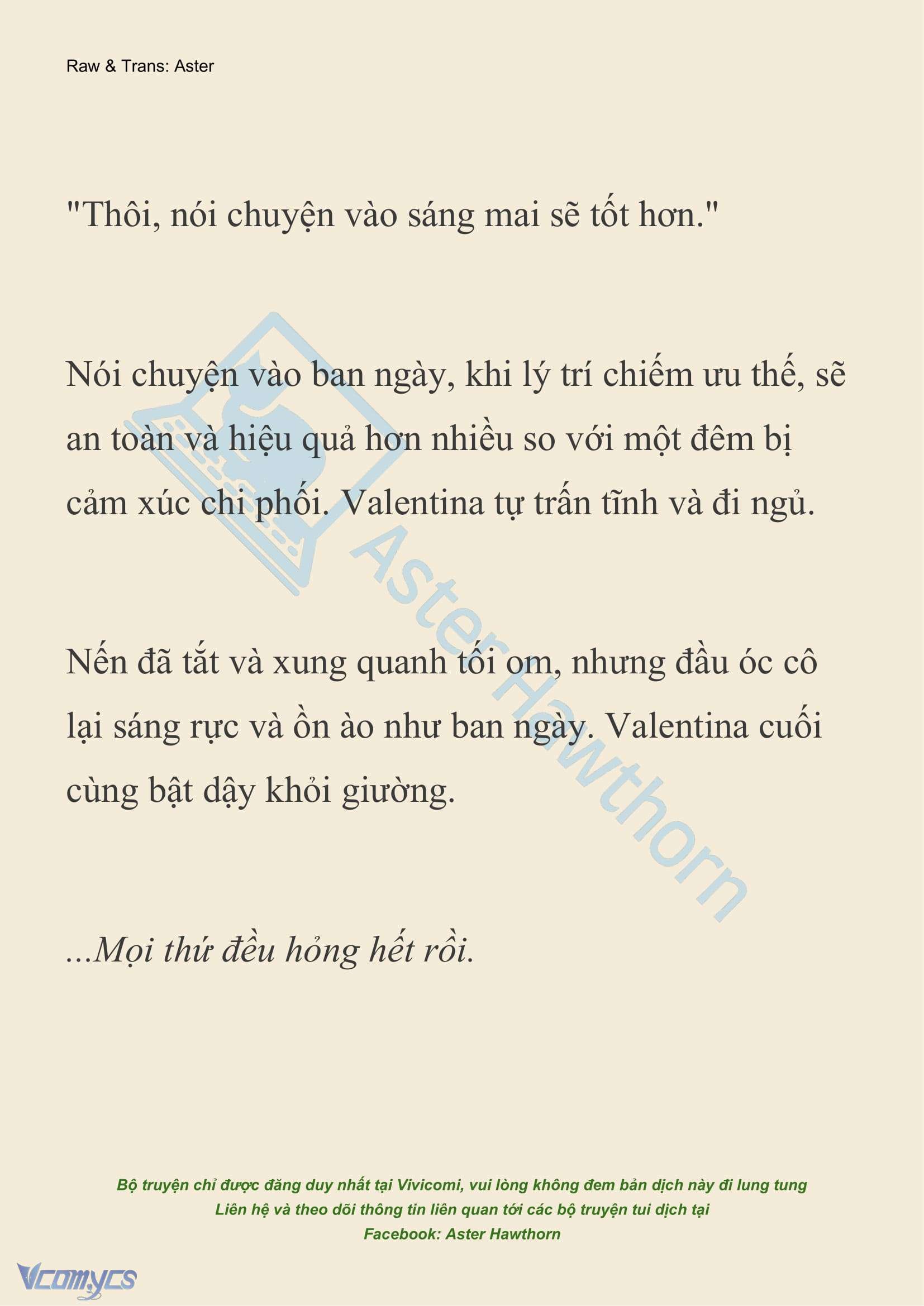 [NOVEL] Thiên Đường Của Valentina Chap 196 - Trang 2