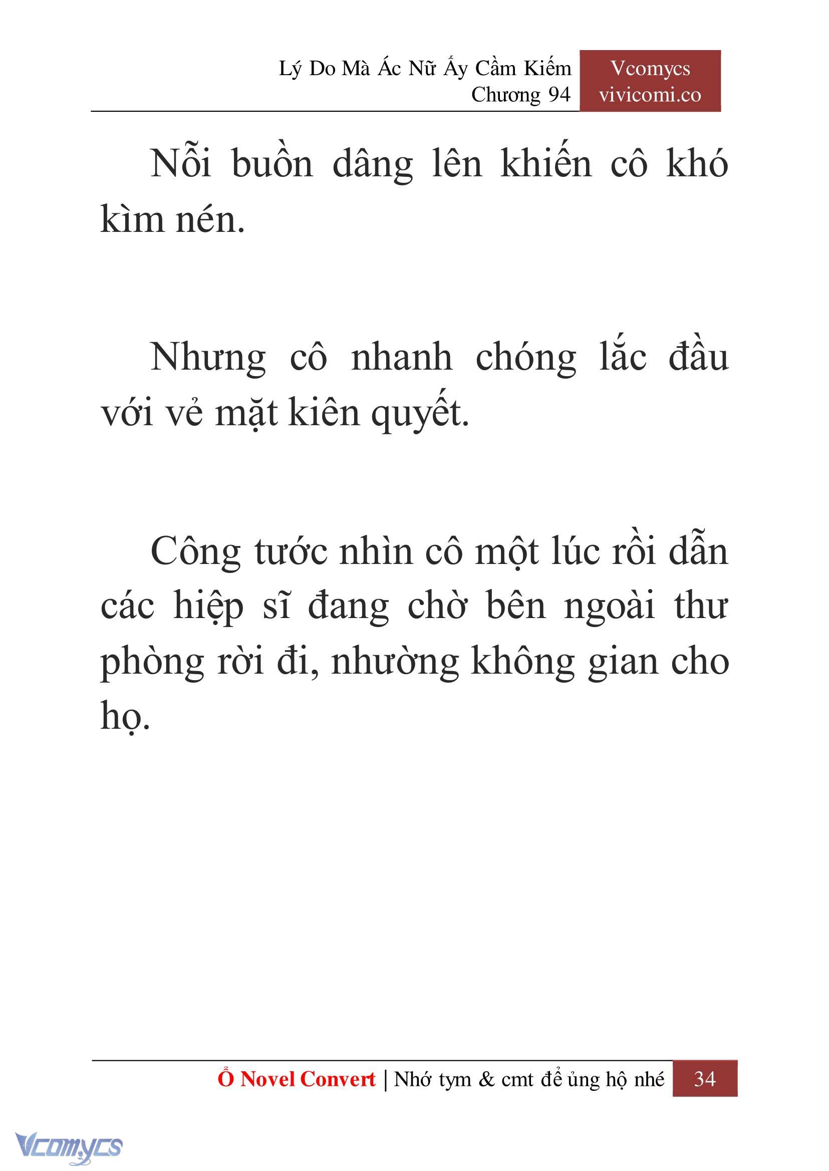 [Novel] Lý Do Mà Ác Nữ Ấy Cầm Kiếm Chap 94 - Next Chap 95