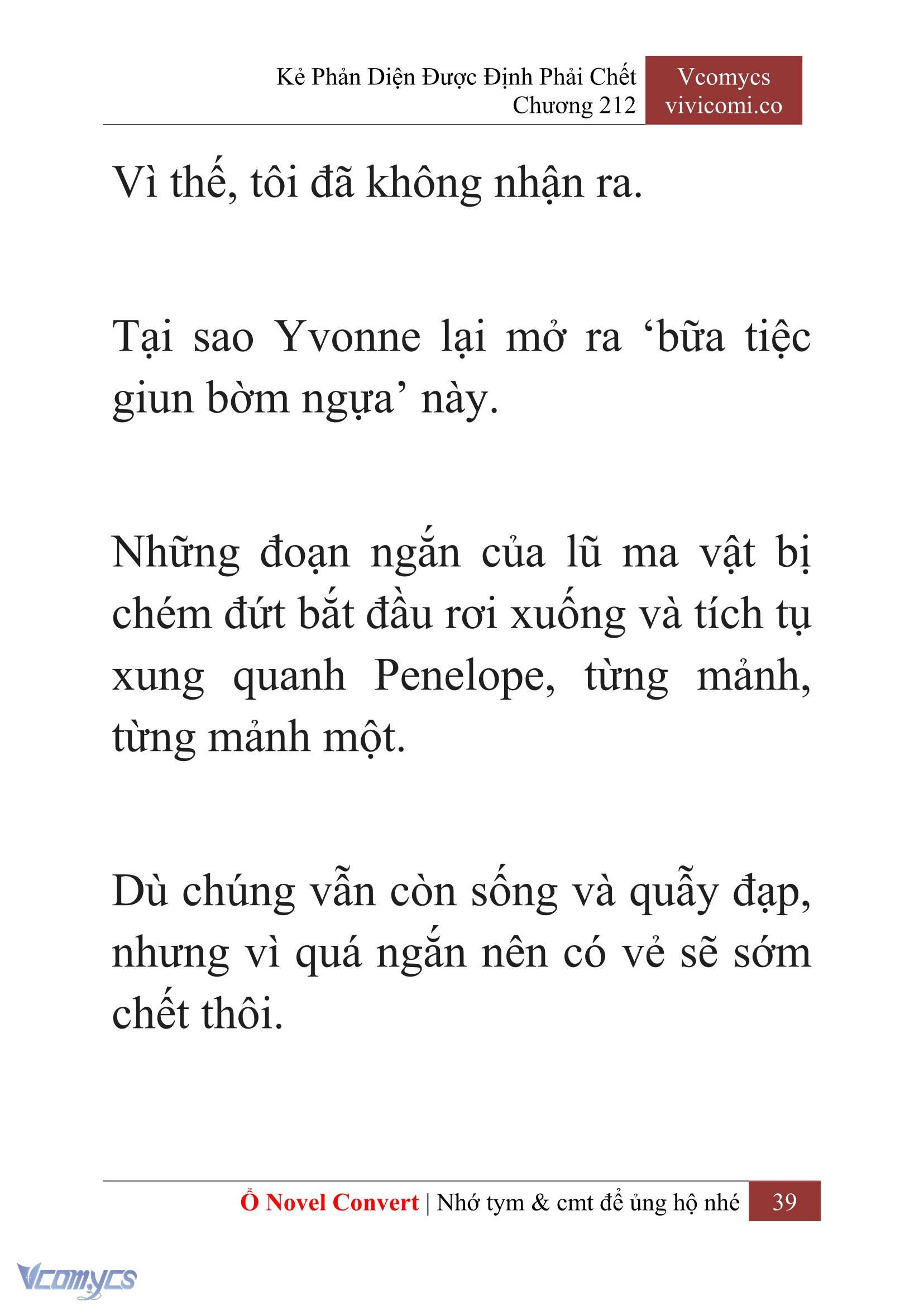[Novel] Kẻ Phản Diện Được Định Phải Chết Chap 212 - Next Chap 213