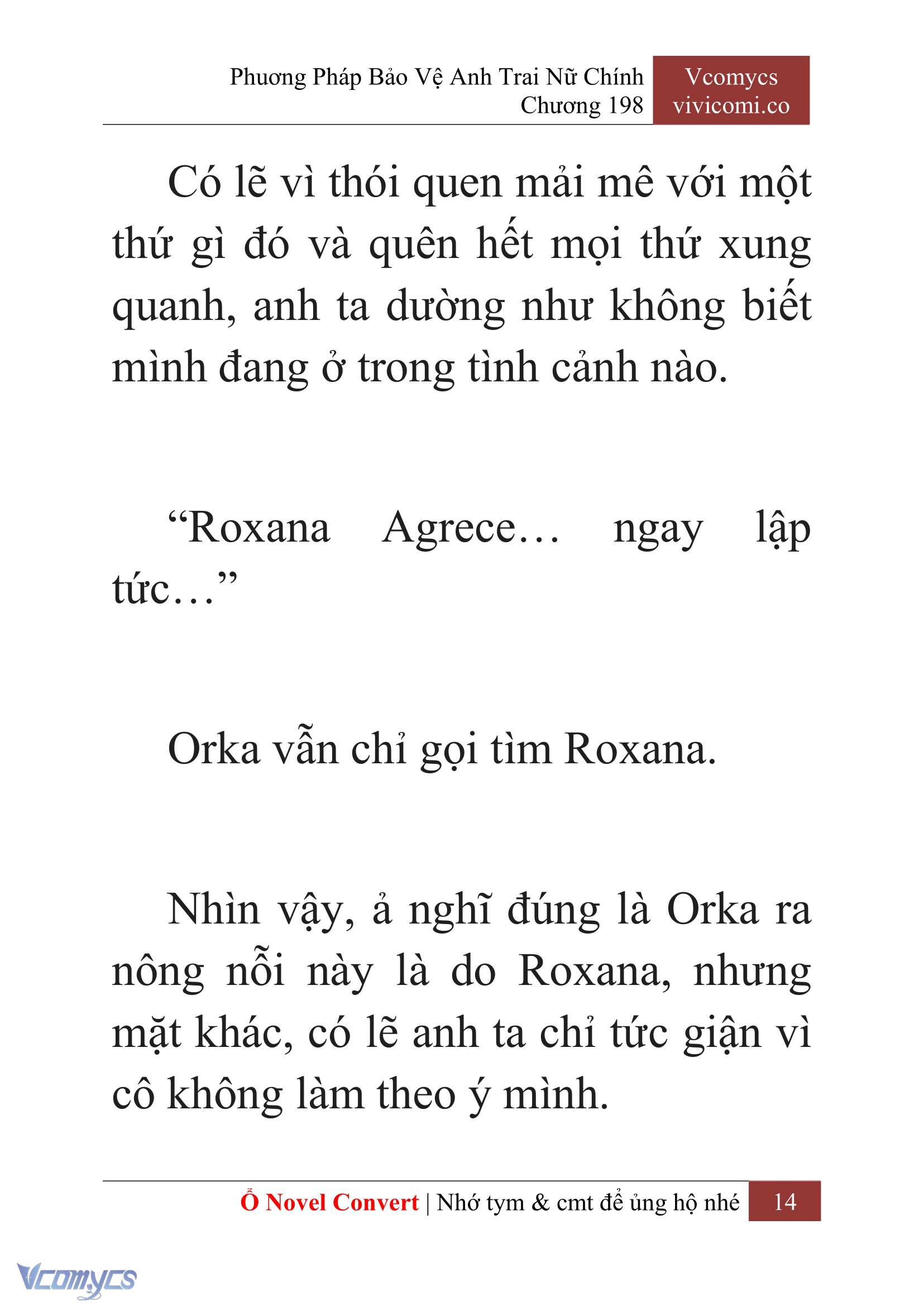 [Novel] Phương Pháp Bảo Vệ Anh Trai Nữ Chính Chap 198 - Trang 2