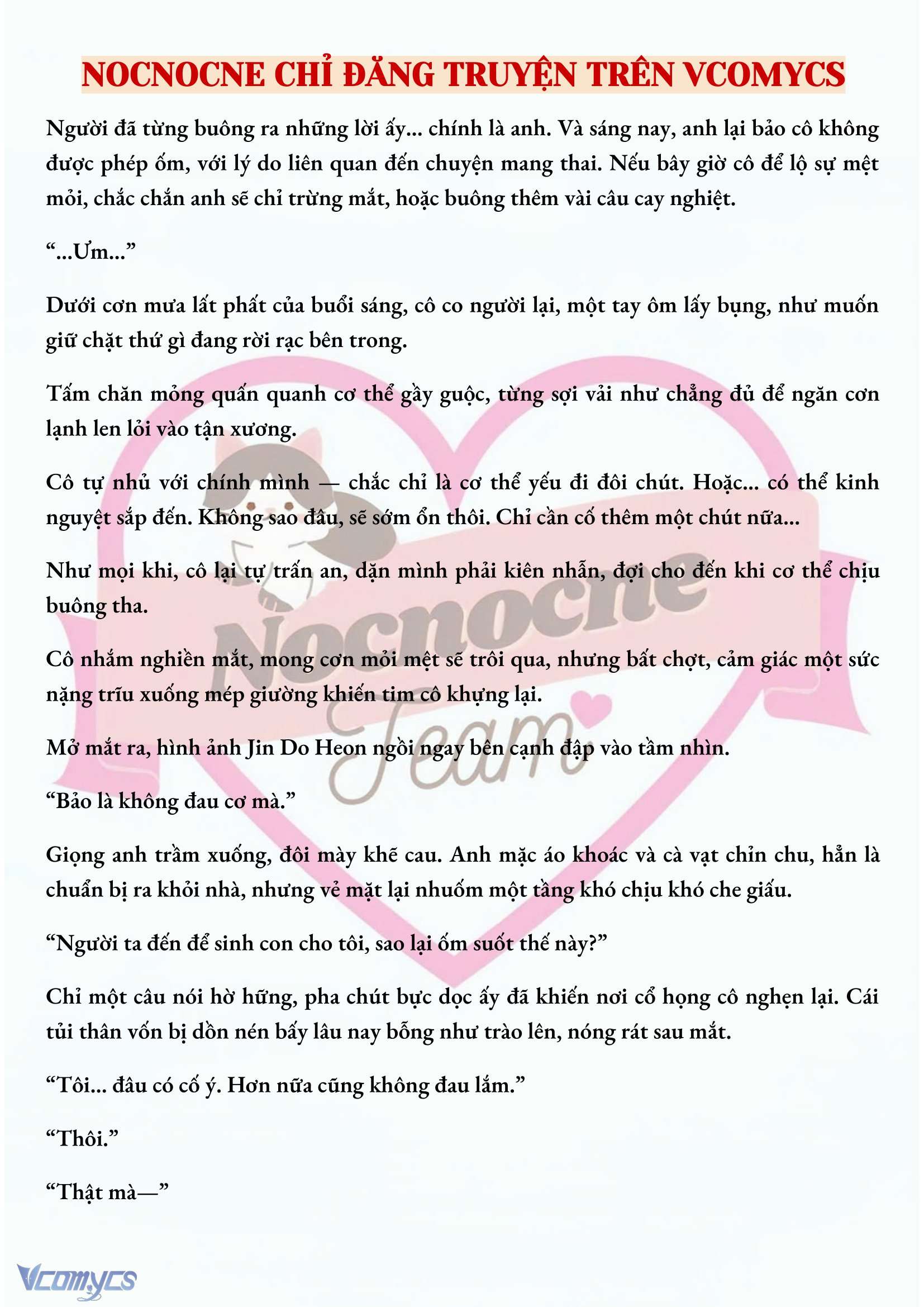 [NOVEL] MANG THAI, CƯỠNG ĐOẠT Chap 38 - Next Chap 39