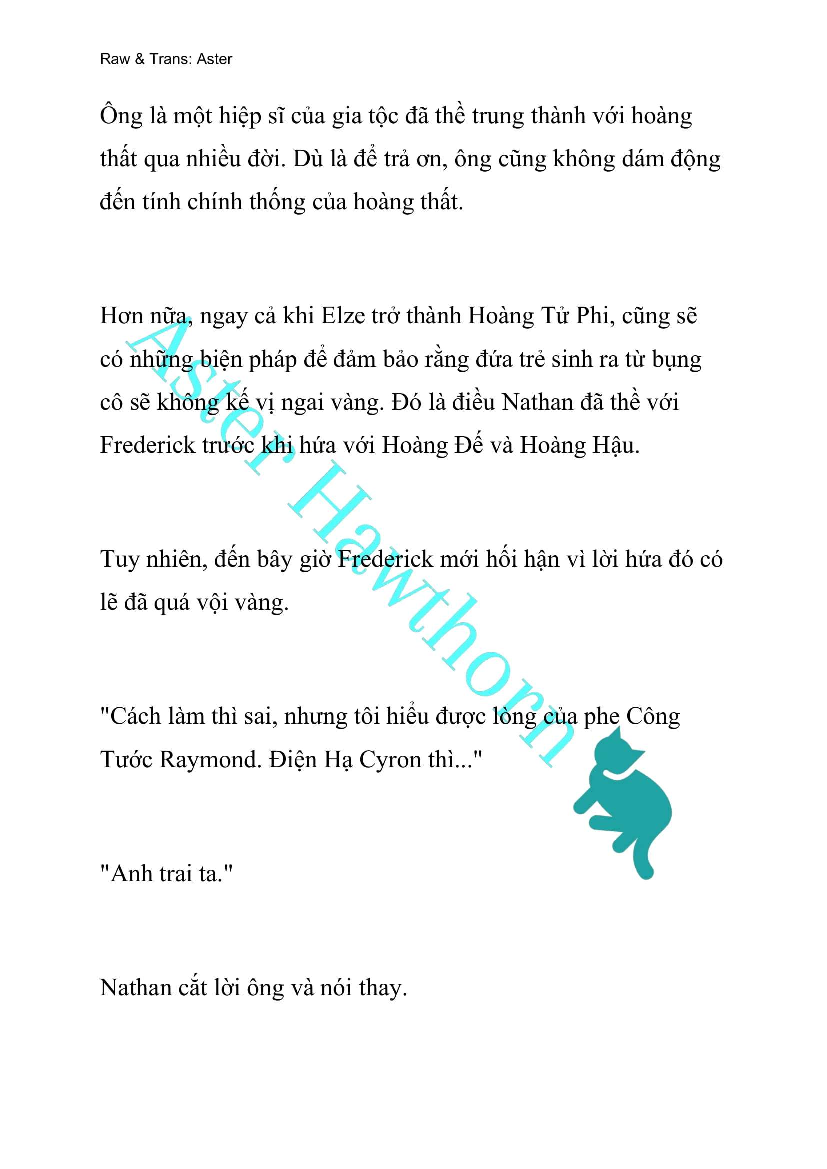 [NOVEL] Anh Hùng Khao Khát Sự Sa Ngã Của Thánh Nữ Chap 63 - Trang 2