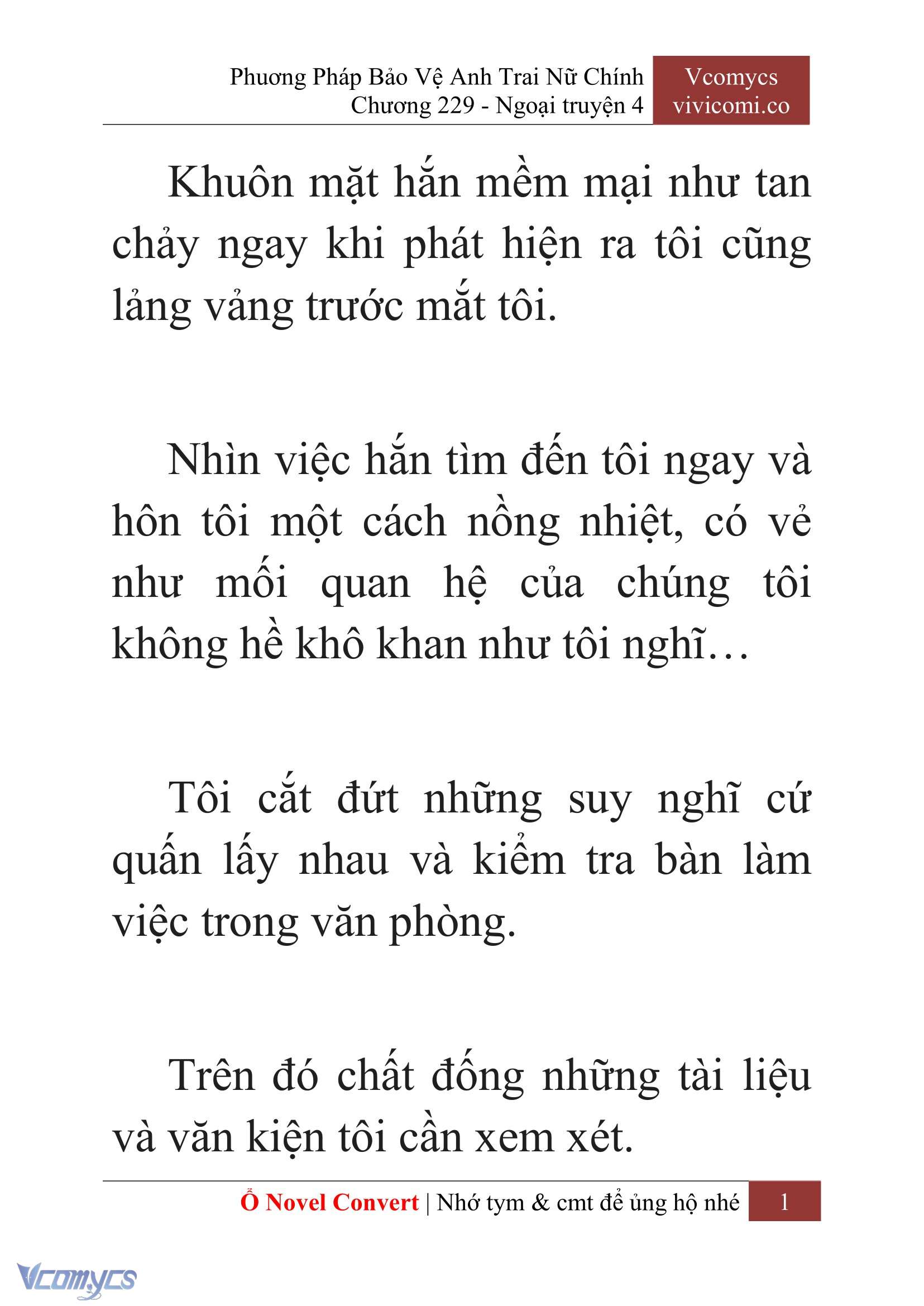 [Novel] Phương Pháp Bảo Vệ Anh Trai Nữ Chính Chap 229 - Trang 2