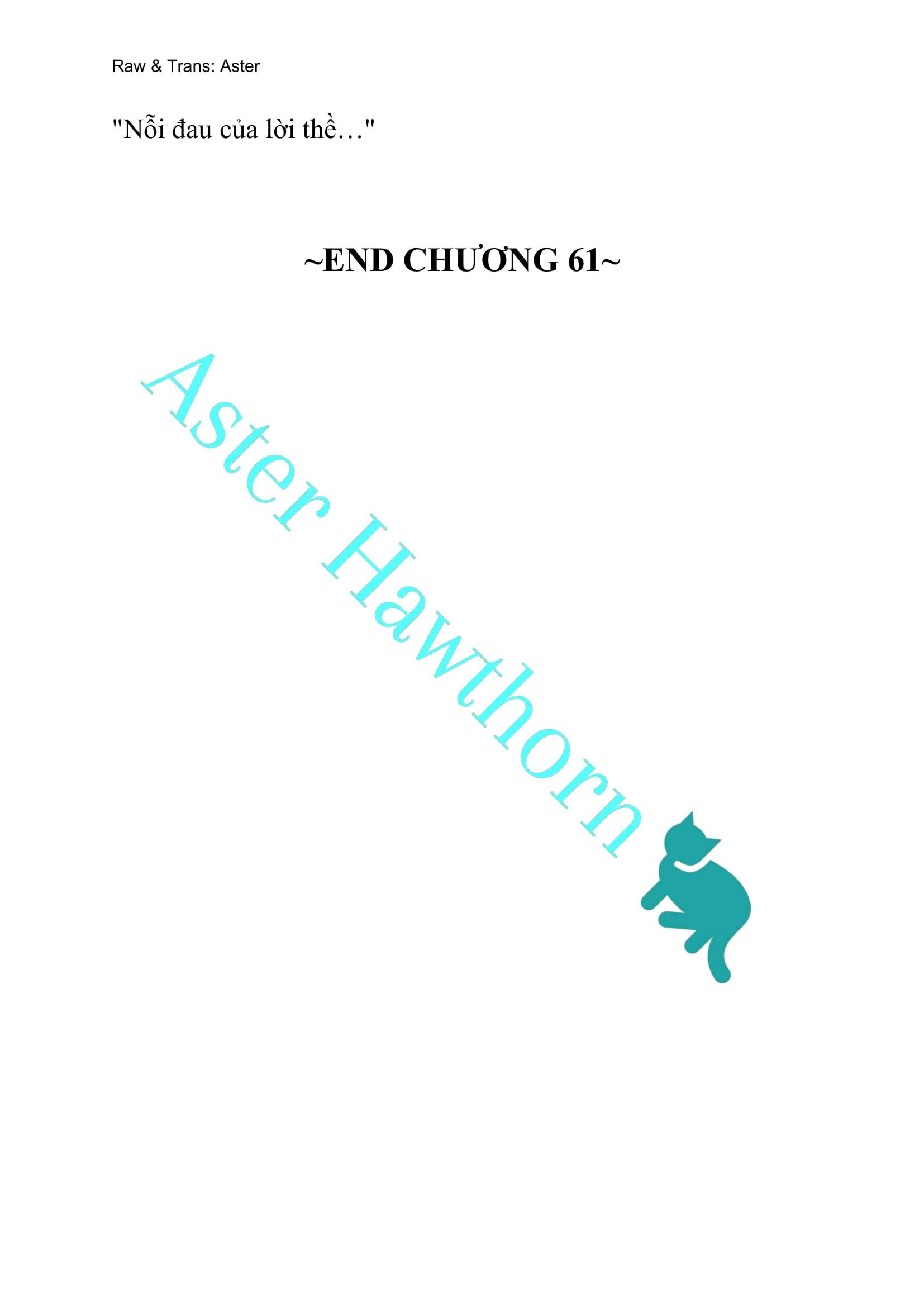 [NOVEL] Cách Để Em Bảo Vệ Anh Chap 61 - Trang 2