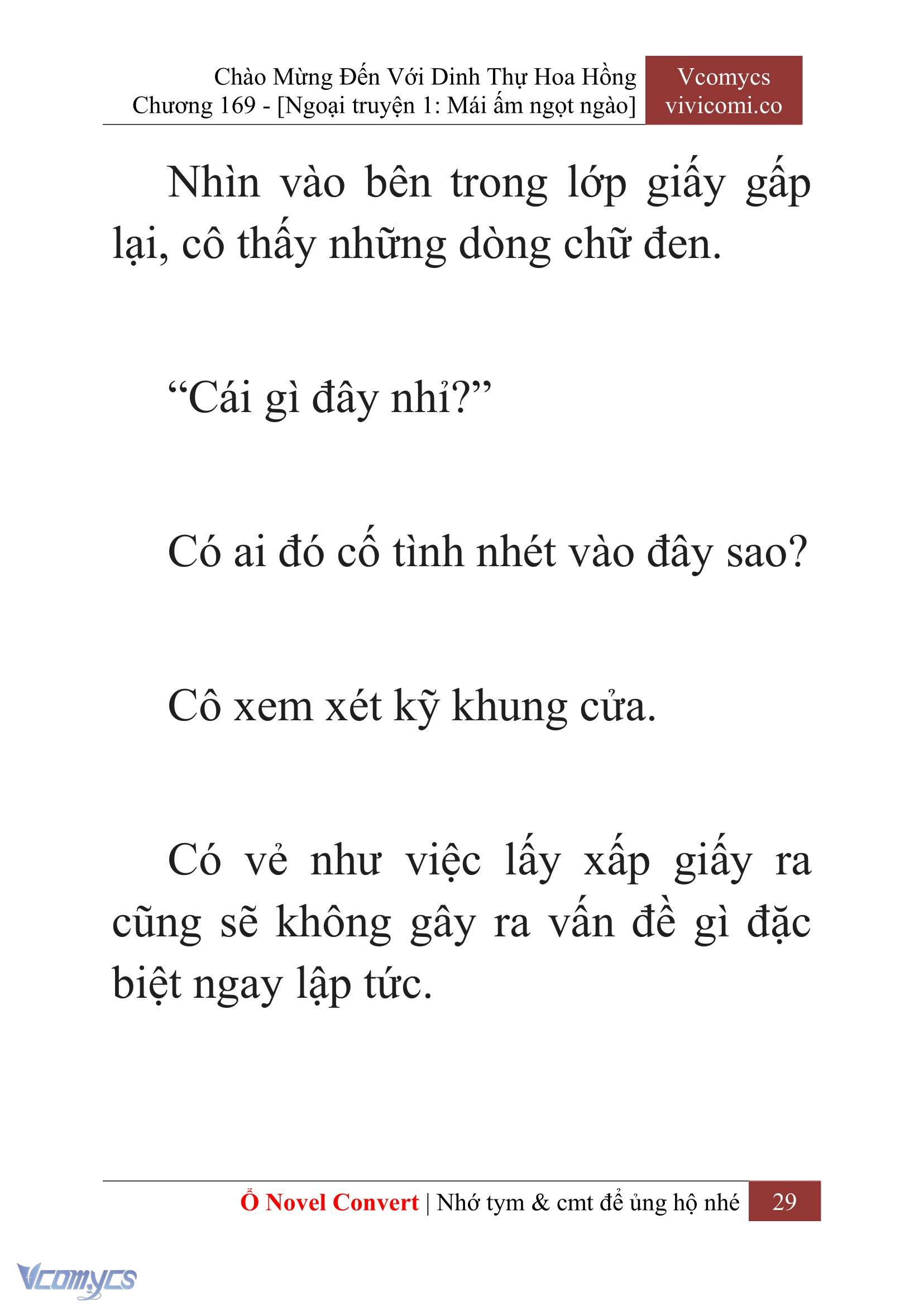 [Novel] Chào Mừng Đến Với Dinh Thự Hoa Hồng Chap 169 - Trang 2