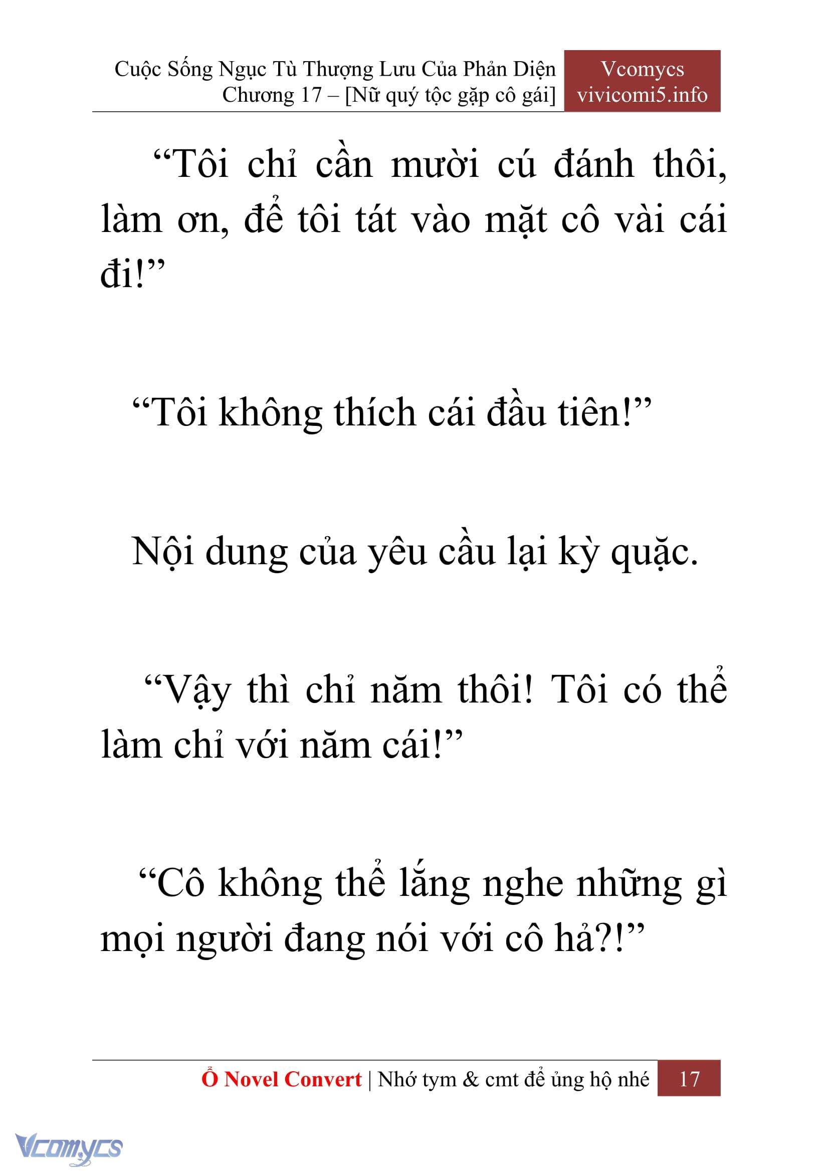 [Novel] Cuộc Sống Ngục Tù Thượng Lưu Của Nhân Vật Phản Diện Chap 17 - Trang 2