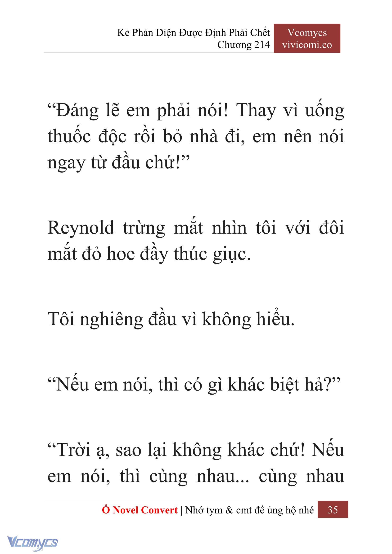 [Novel] Kẻ Phản Diện Được Định Phải Chết Chap 214 - Next Chap 215