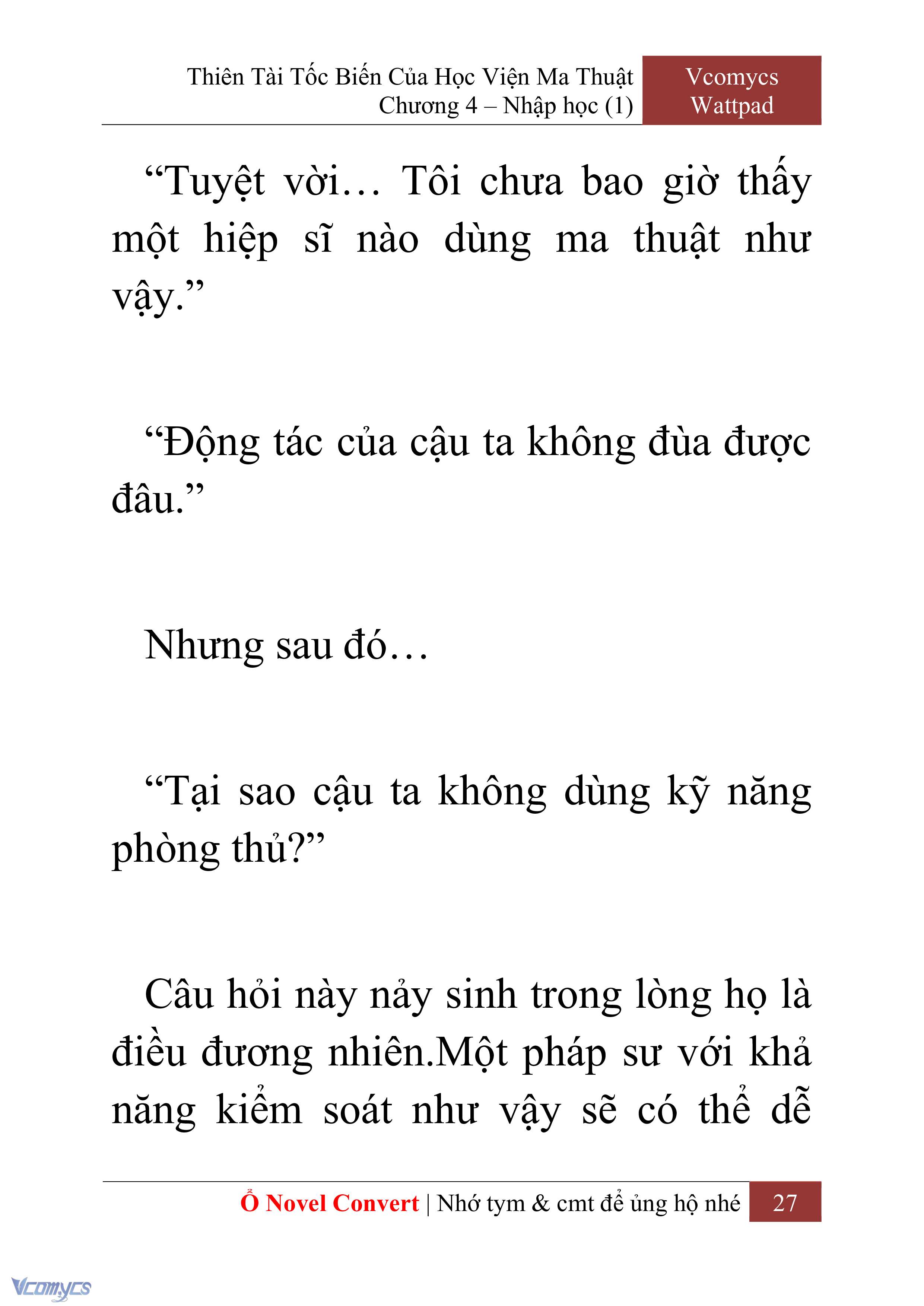 [Novel] Thiên Tài Tốc Biến Của Học Viện Ma Thuật Chap 4 - Trang 2